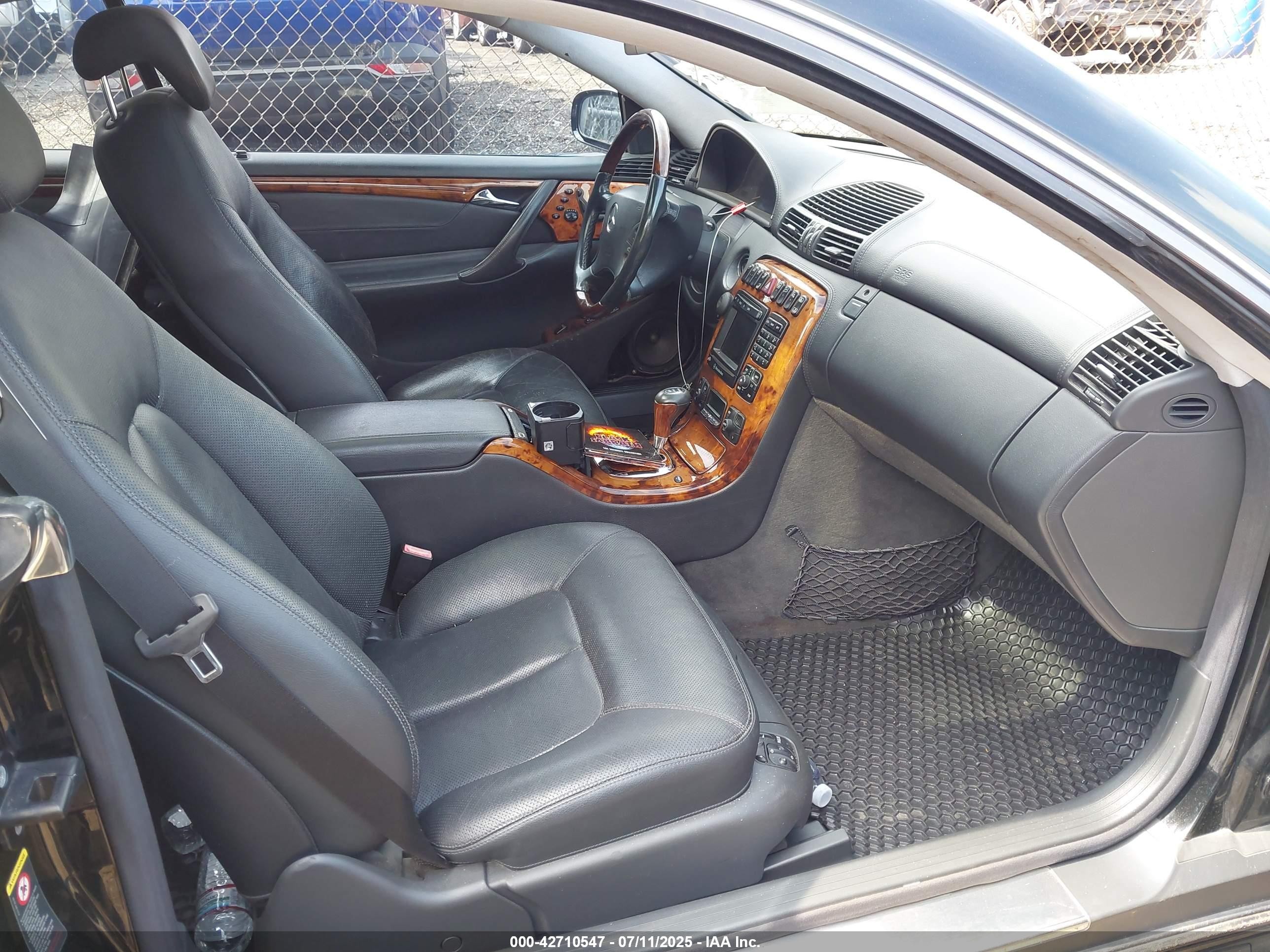 2002 Mercedes-benz Cl 55 Amg   Черный vin: WDBPJ73J12A029608