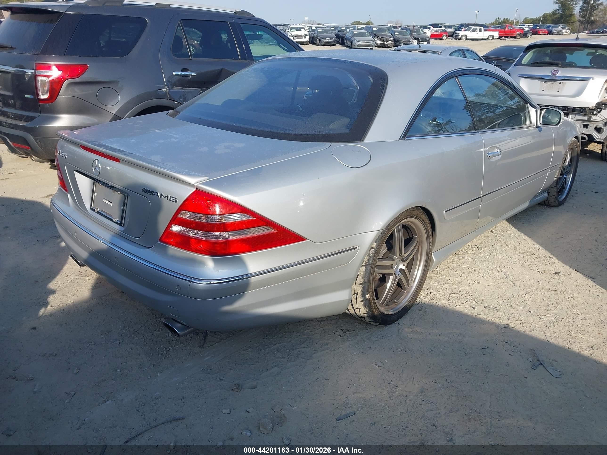 2002 Mercedes-benz Cl 55 Amg   Серебряный vin: WDBPJ73J32A019601