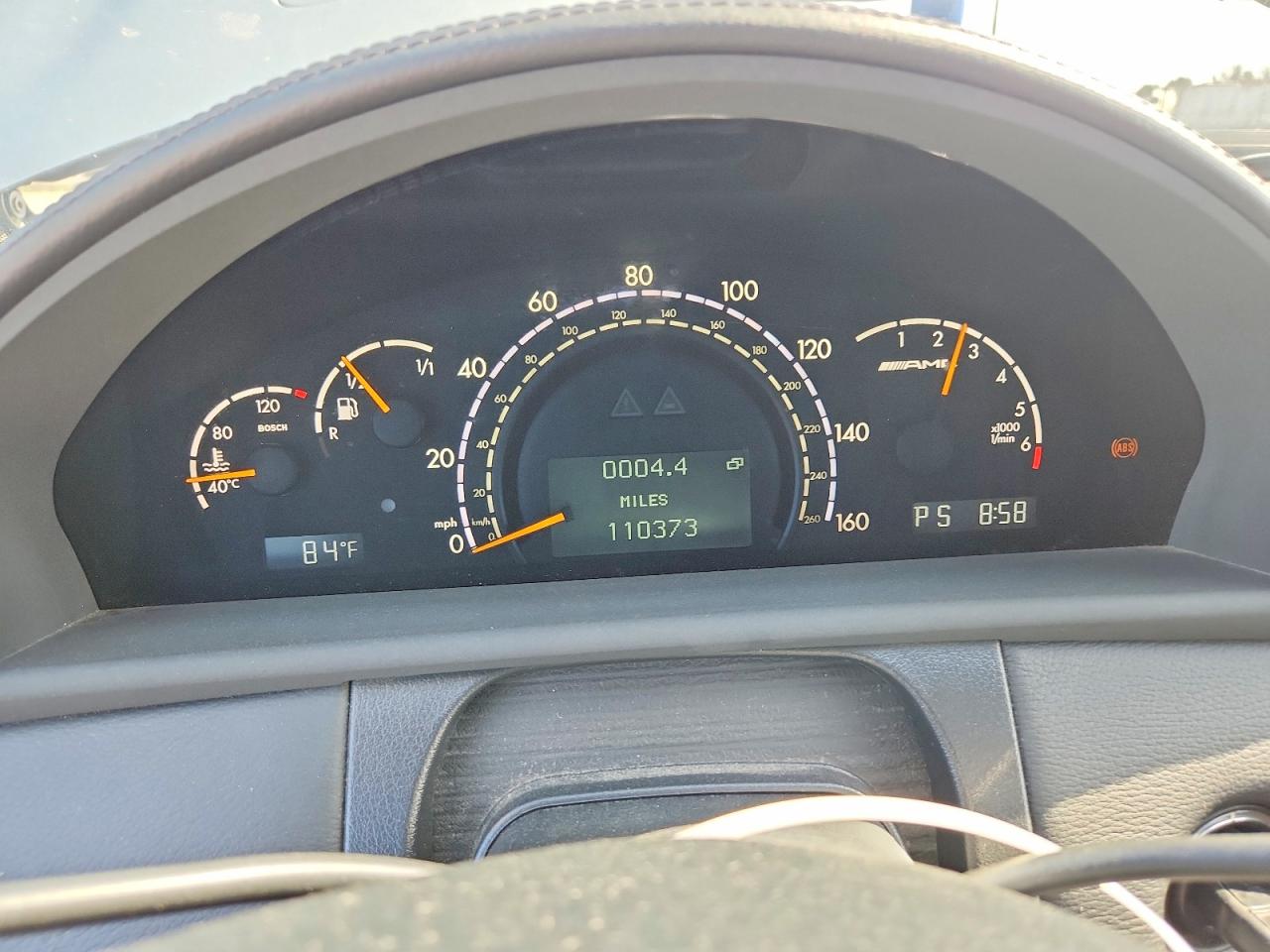 2002 Mercedes-benz Cl-class Silver vin: WDBPJ73J32A019601