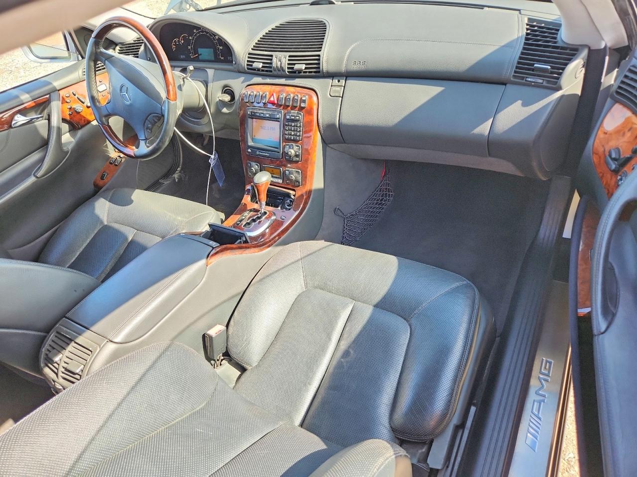 2002 Mercedes-benz Cl-class Silver vin: WDBPJ73J32A019601