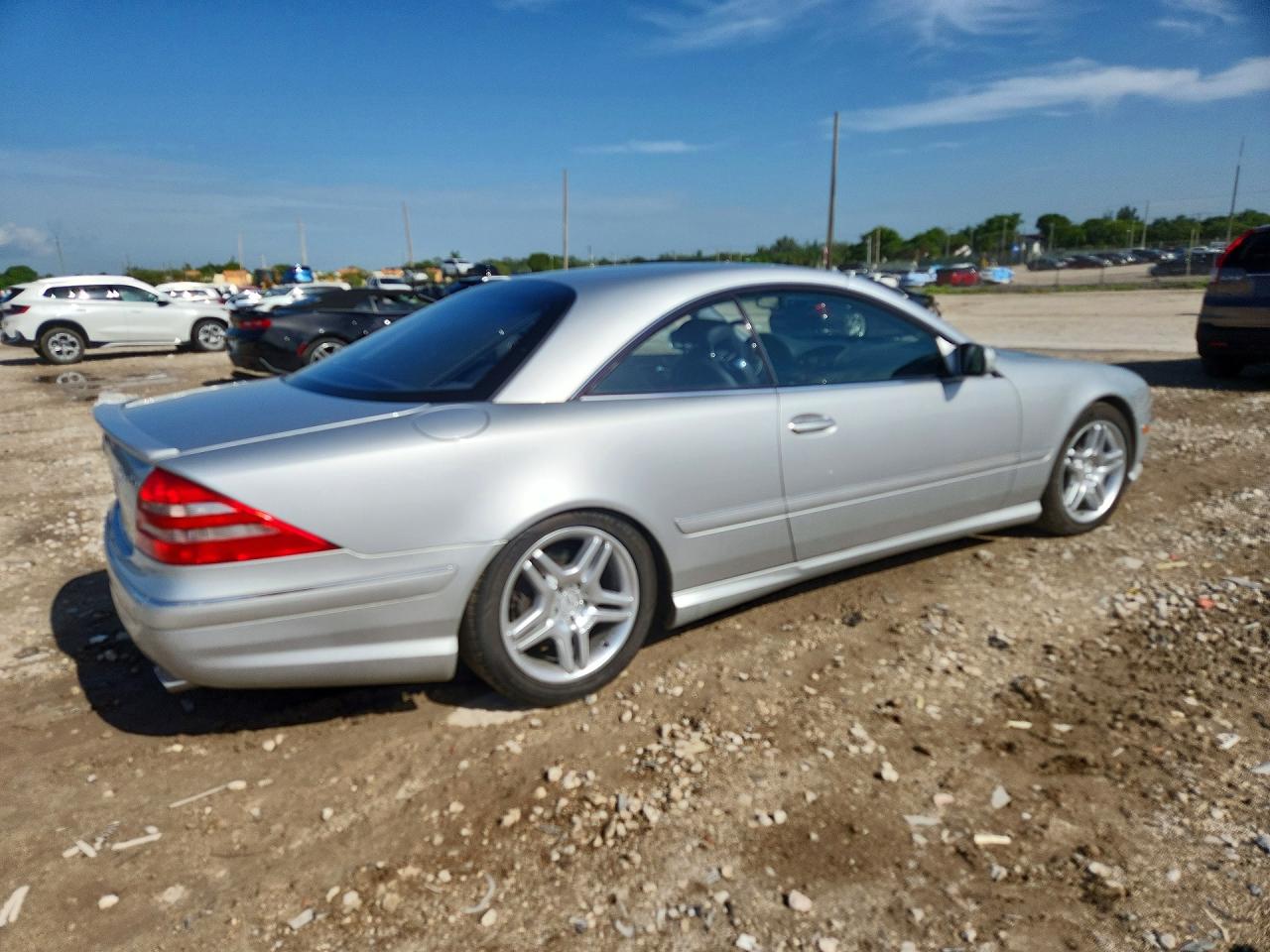 2002 Mercedes-benz Cl-class Silver vin: WDBPJ73J32A019601