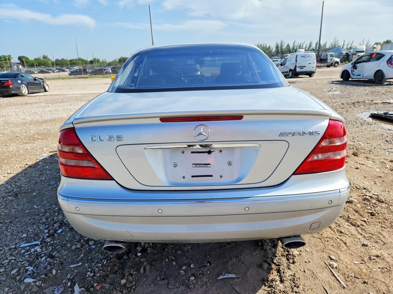 2002 Mercedes-benz Cl-class Silver vin: WDBPJ73J32A019601