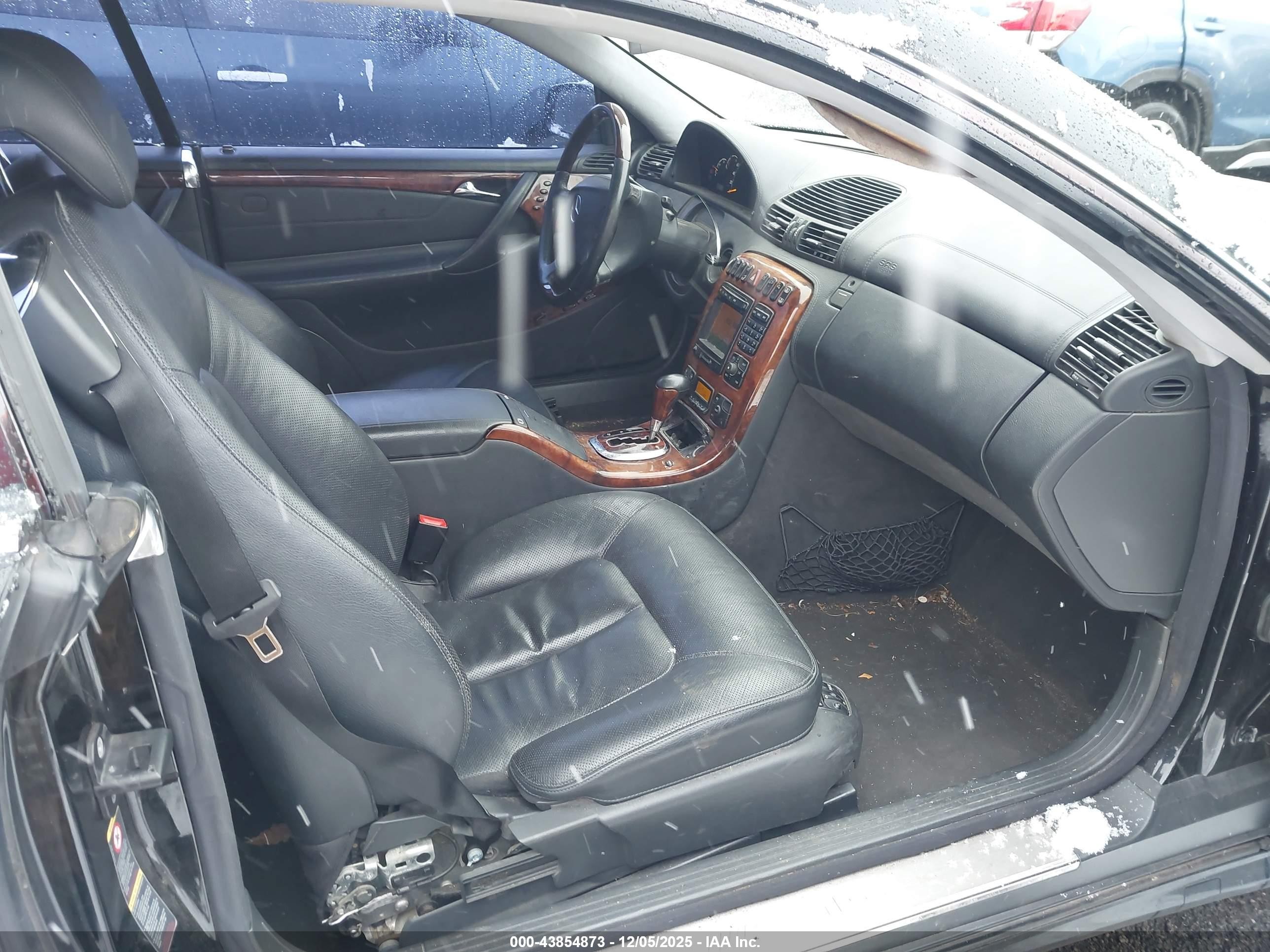 2002 Mercedes-benz Cl 55 Amg   Black vin: WDBPJ73J62A024338