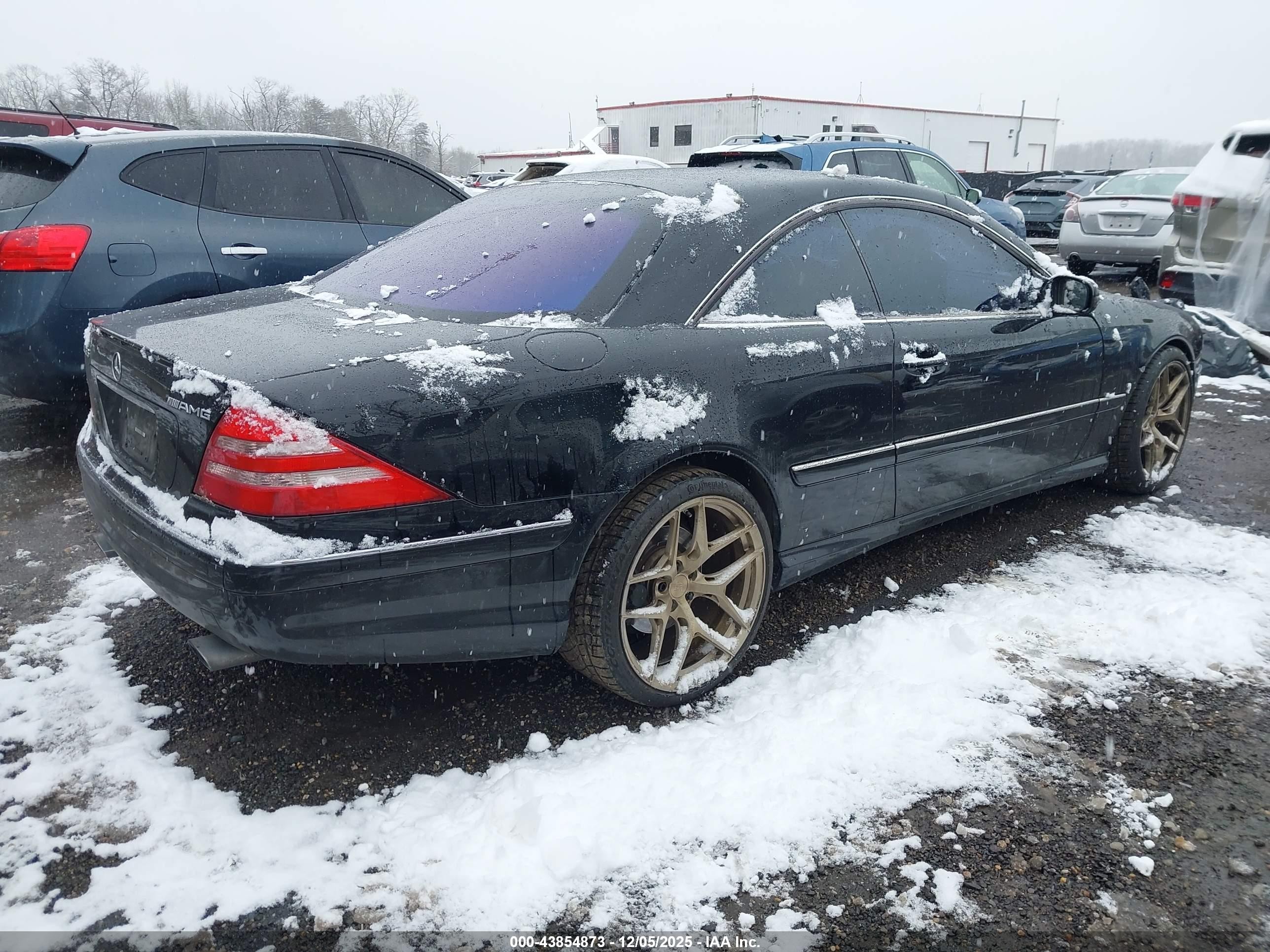 2002 Mercedes-benz Cl 55 Amg   Black vin: WDBPJ73J62A024338