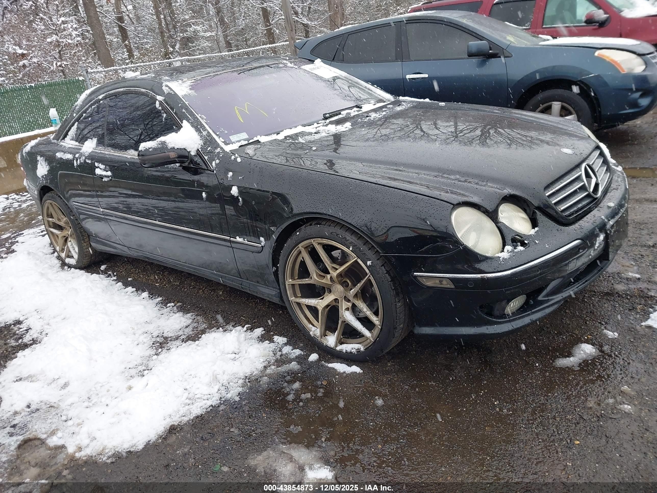 2002 Mercedes-benz Cl 55 Amg   Черный vin: WDBPJ73J62A024338