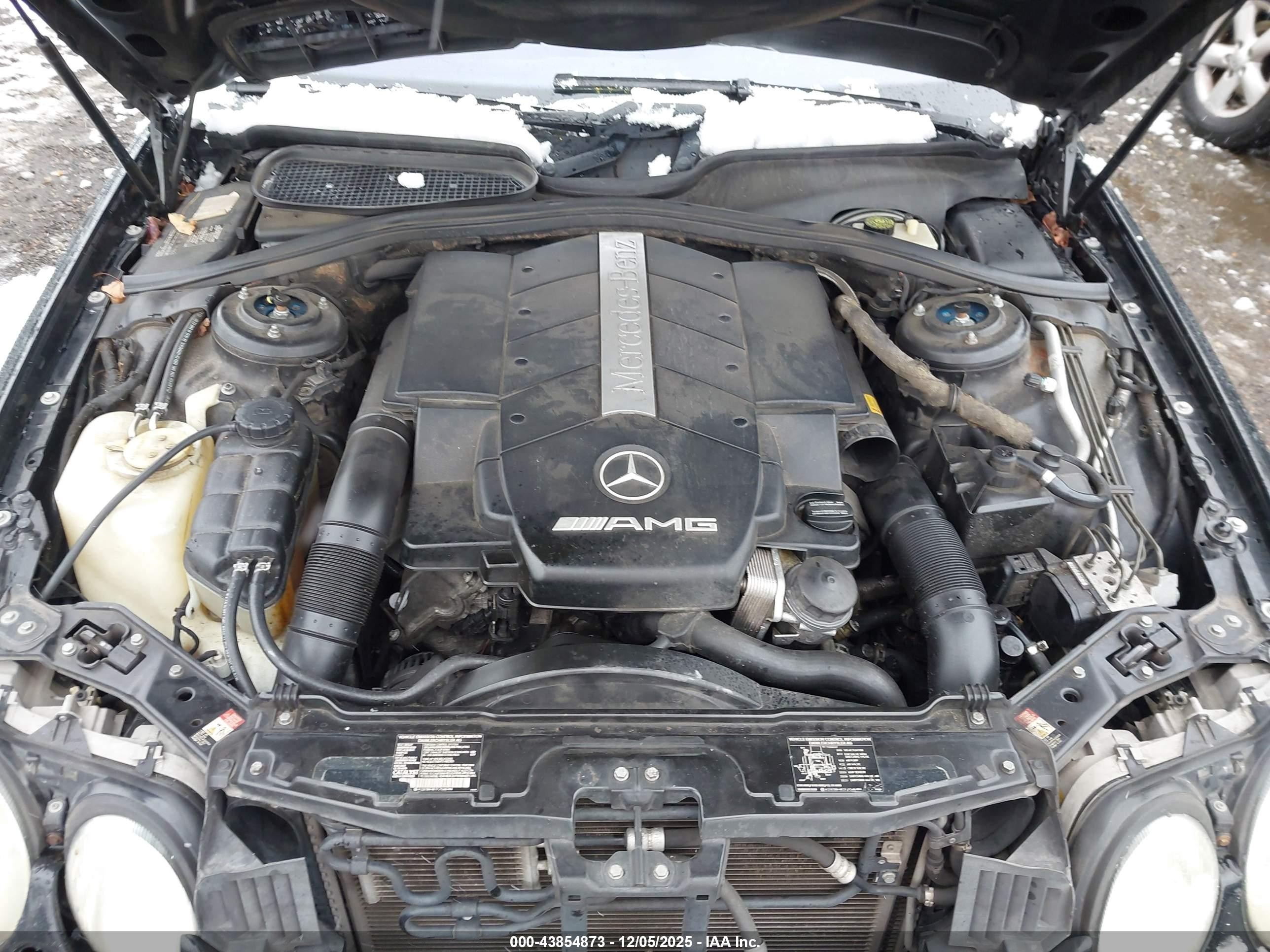 2002 Mercedes-benz Cl 55 Amg   Black vin: WDBPJ73J62A024338