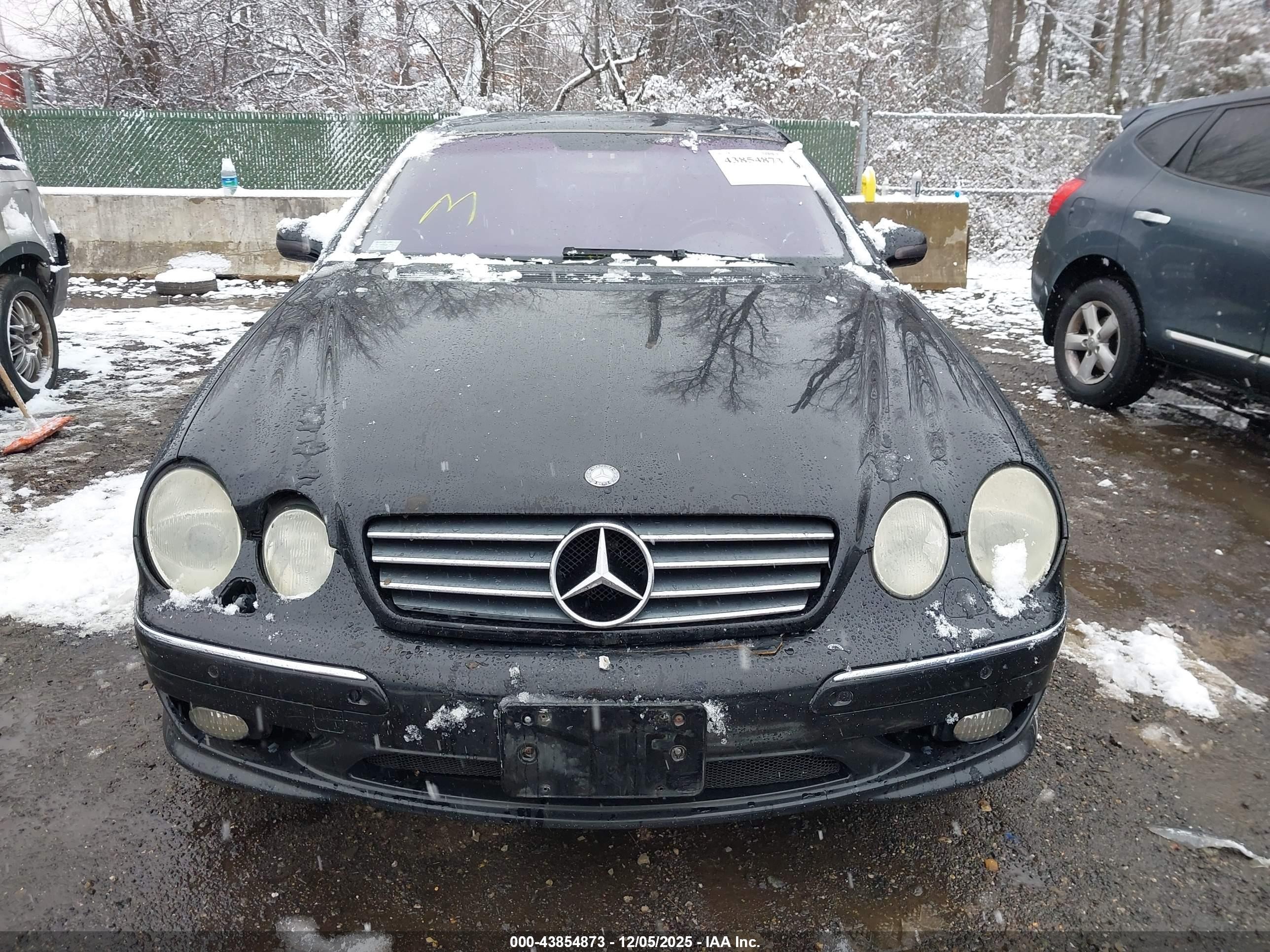 2002 Mercedes-benz Cl 55 Amg   Black vin: WDBPJ73J62A024338