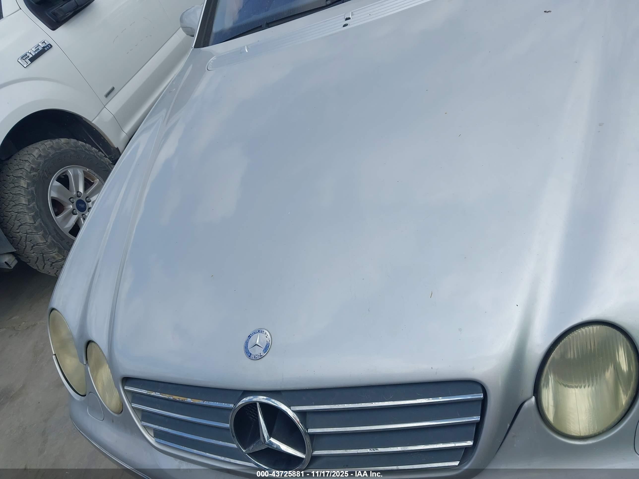 2002 Mercedes-benz Cl 55 Amg   Серебряный vin: WDBPJ73J72A030293