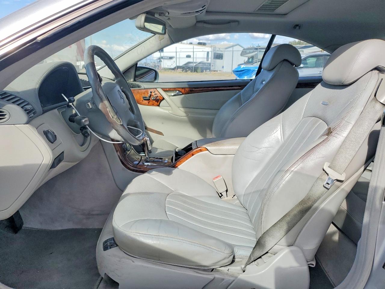 2003 Mercedes-benz Cl 55 Amg Silver vin: WDBPJ74J03A037201