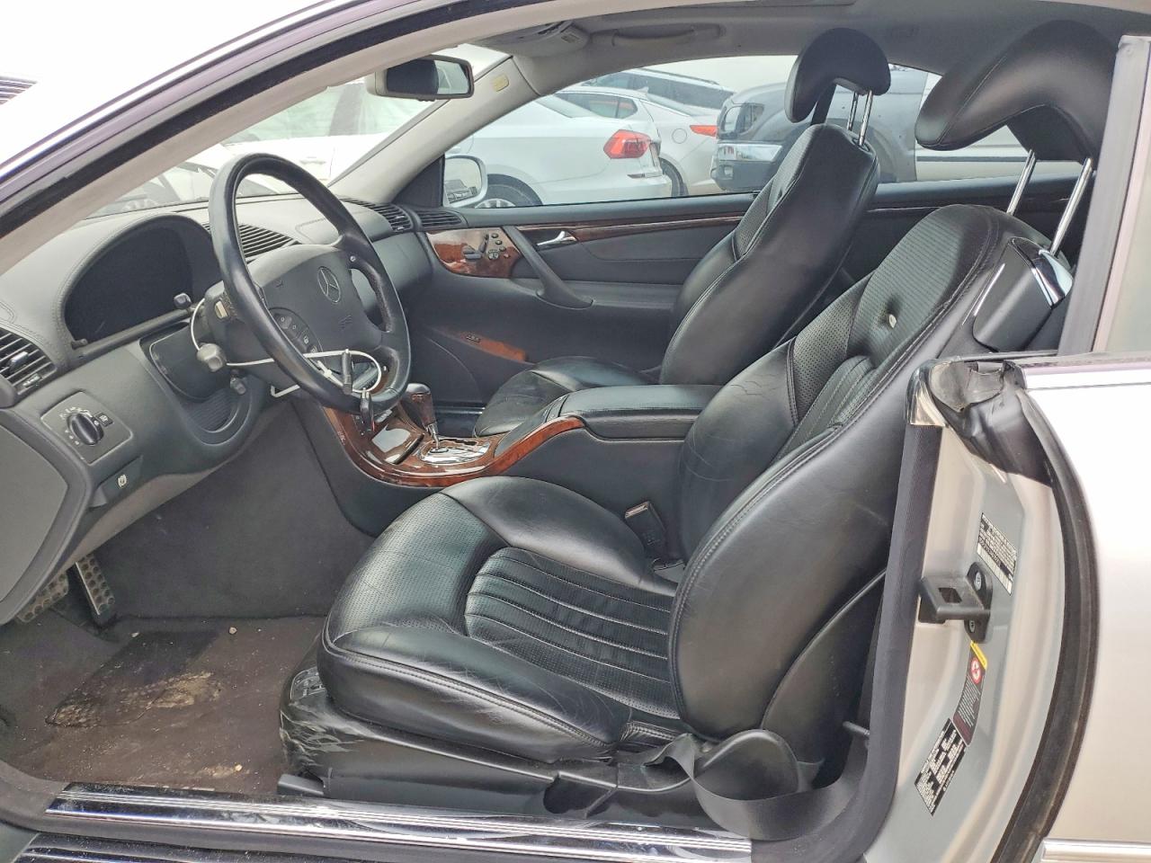 2003 Mercedes-benz Cl 55 Amg Silver vin: WDBPJ74J13A035053