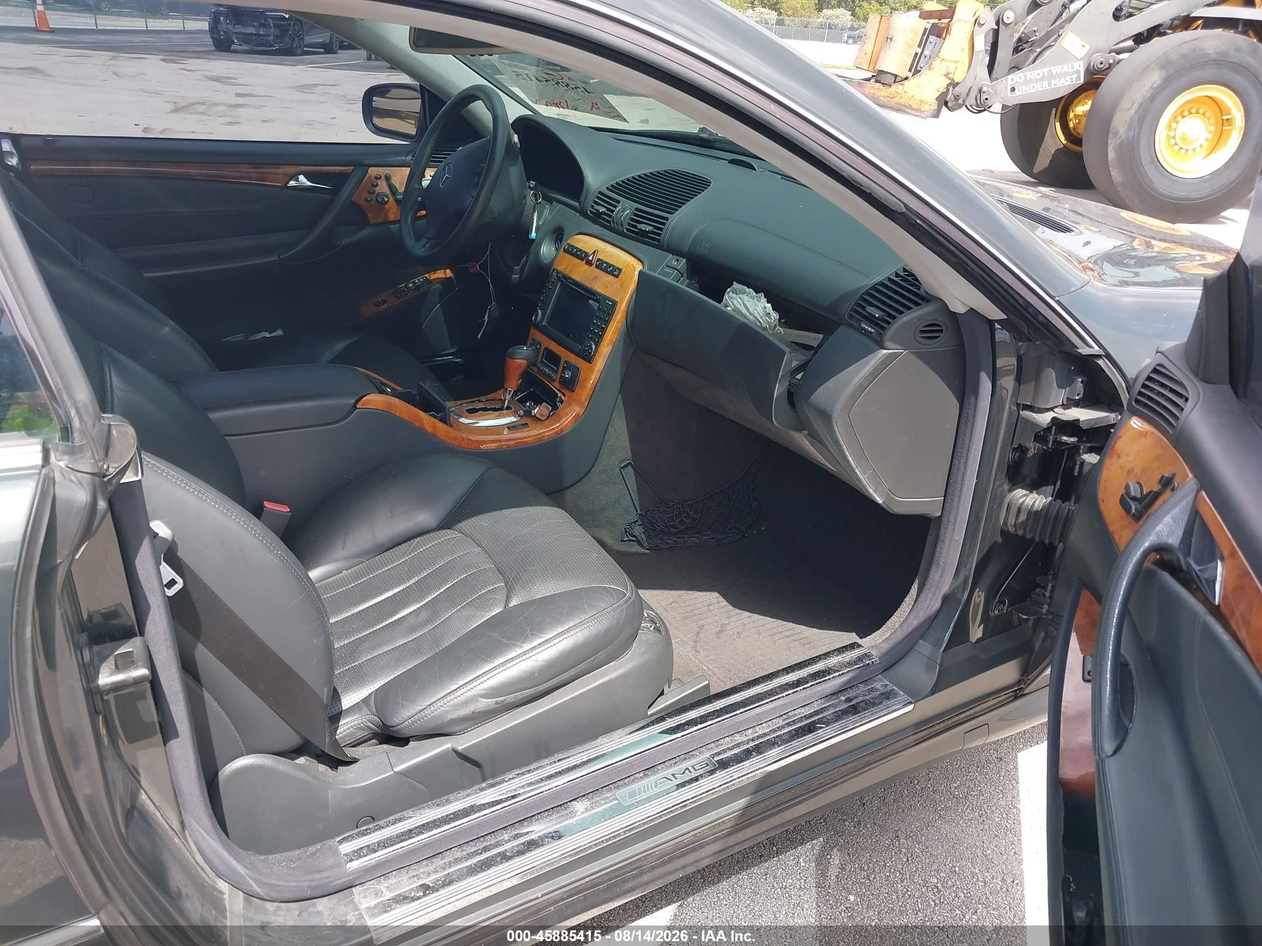 2004 Mercedes-benz Cl 55 Amg   Gray vin: WDBPJ74J14A040884