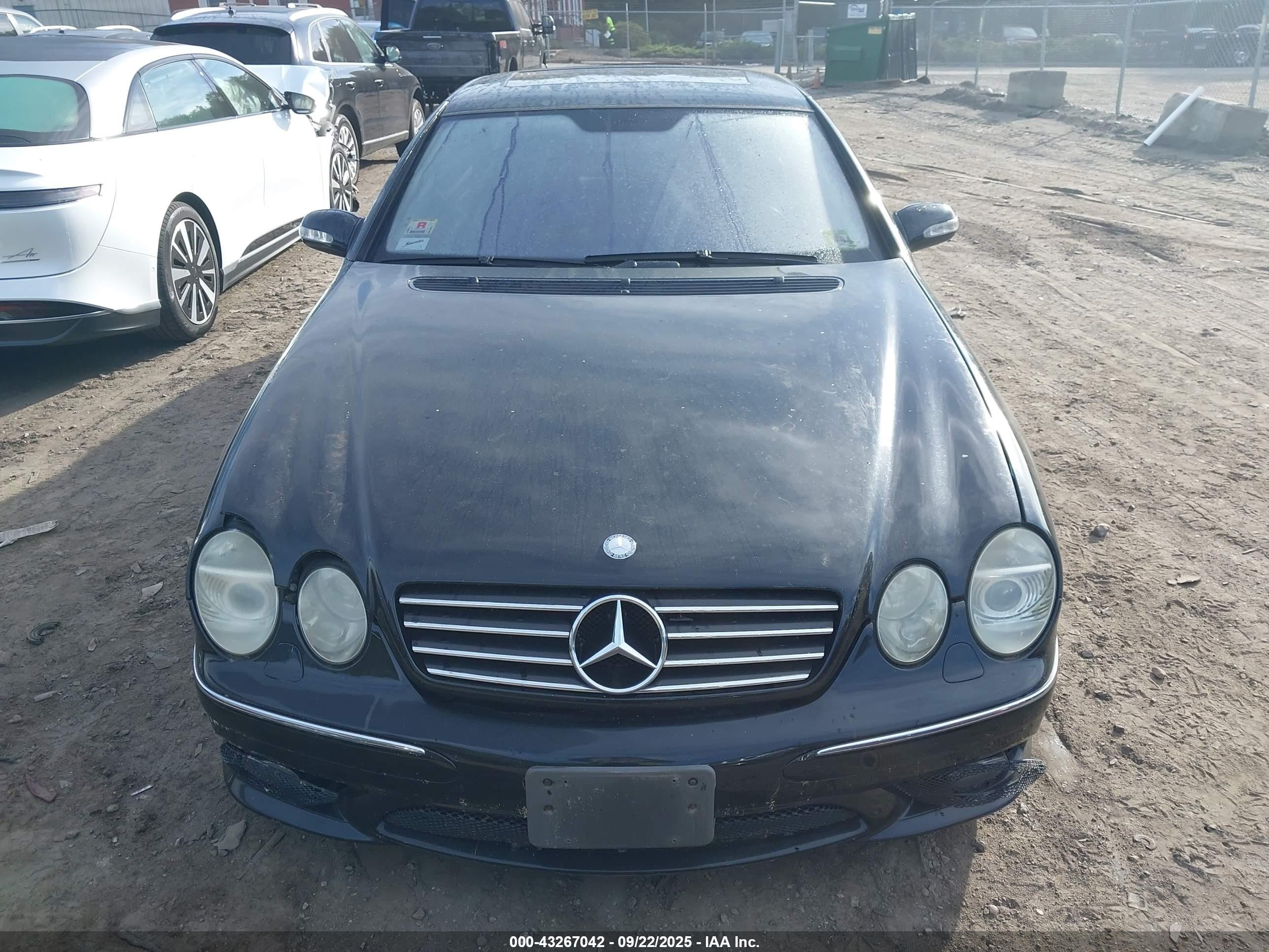 2004 Mercedes-benz Cl 55 Amg Black vin: WDBPJ74J14A043008