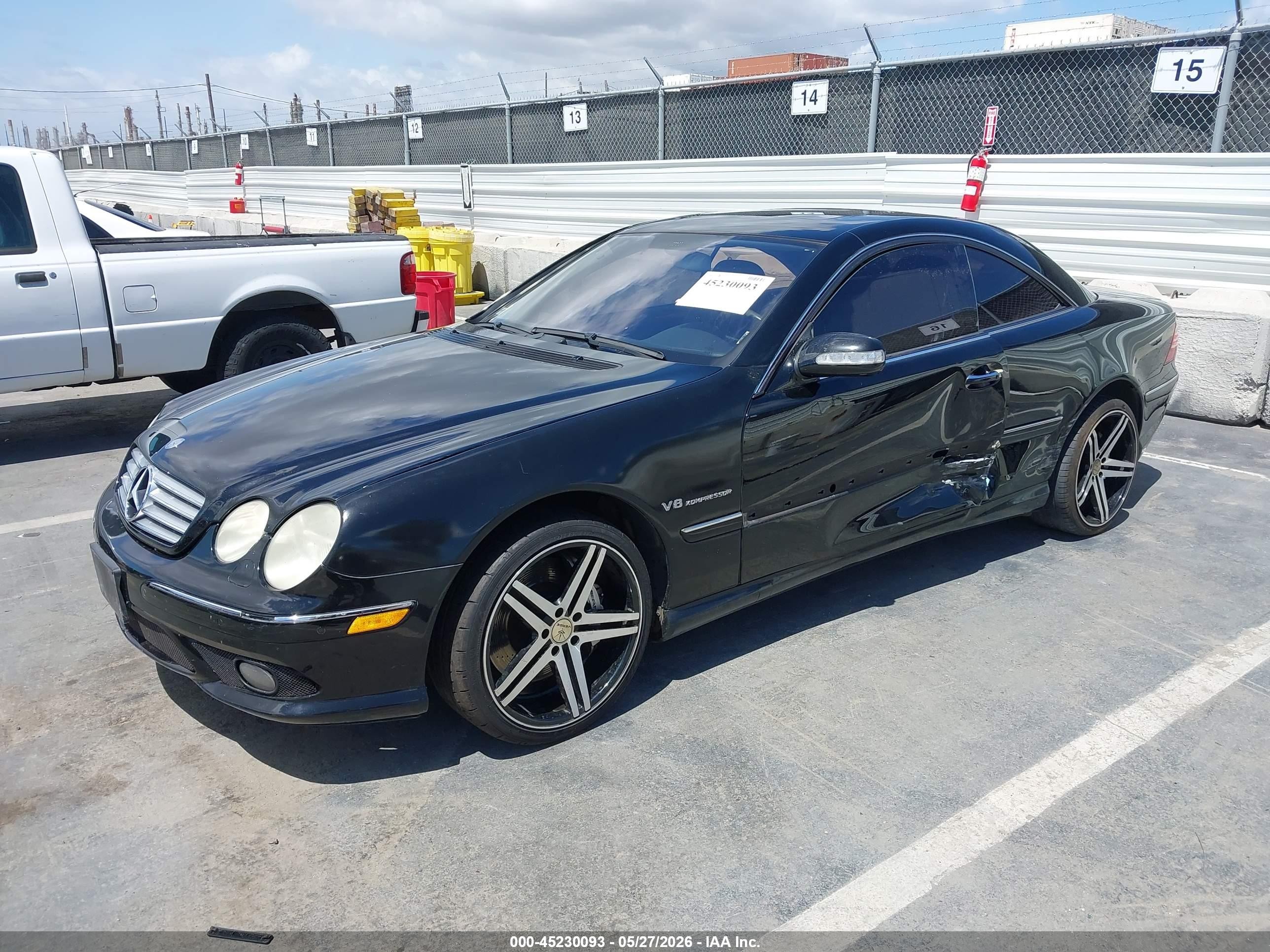 2005 Mercedes-benz Cl 55 Amg Черный vin: WDBPJ74J35A044582