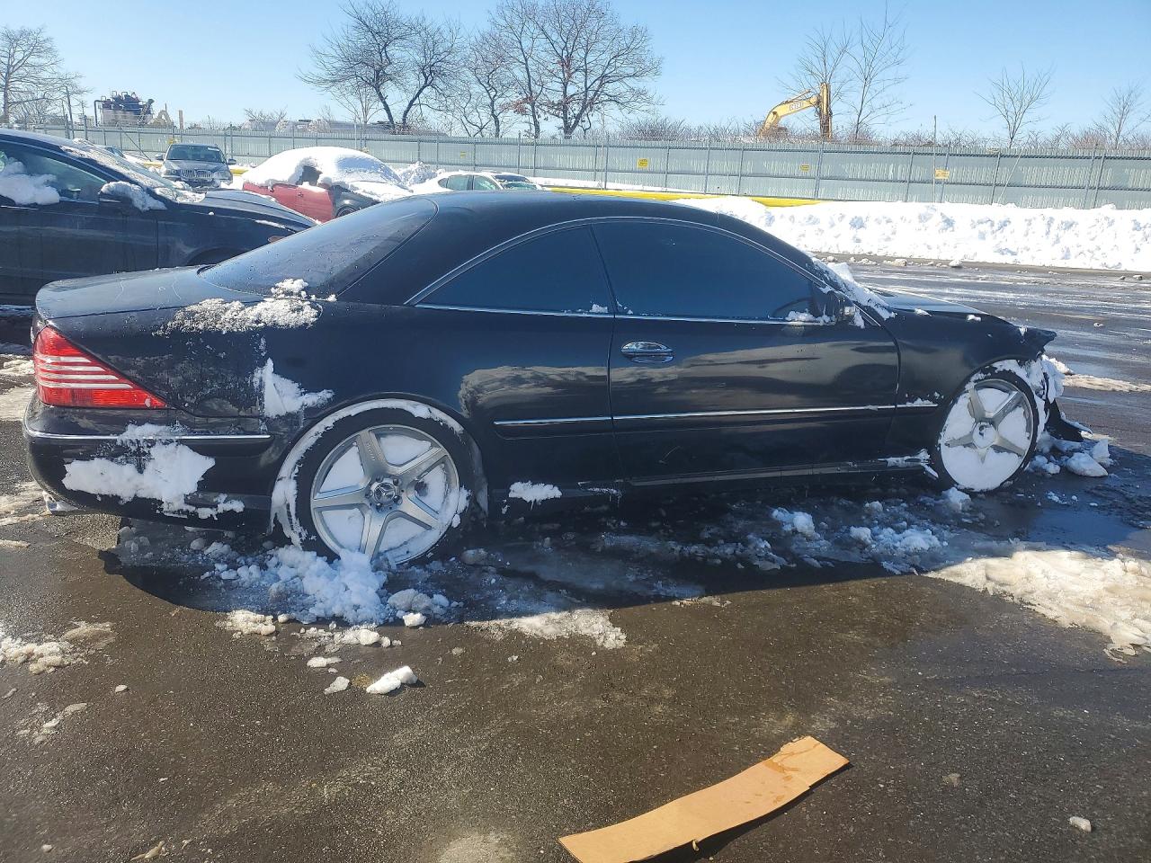 2003 Mercedes-benz Cl 55 Amg Black vin: WDBPJ74J43A038058