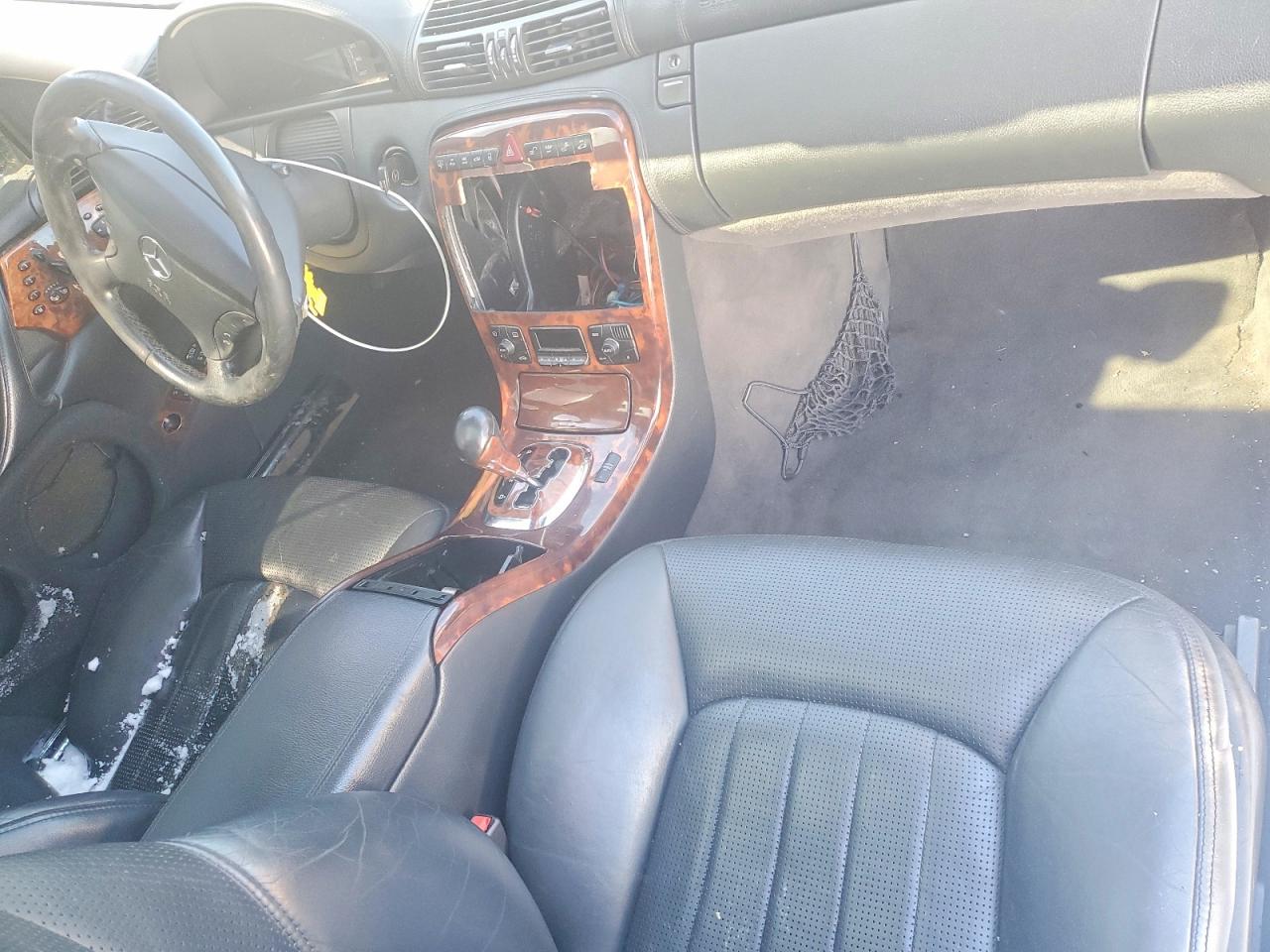 2003 Mercedes-benz Cl 55 Amg Black vin: WDBPJ74J43A038058