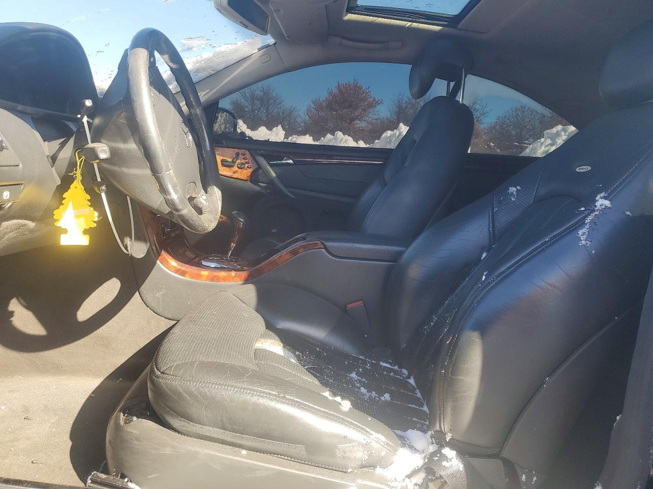 2003 Mercedes-benz Cl 55 Amg Black vin: WDBPJ74J43A038058