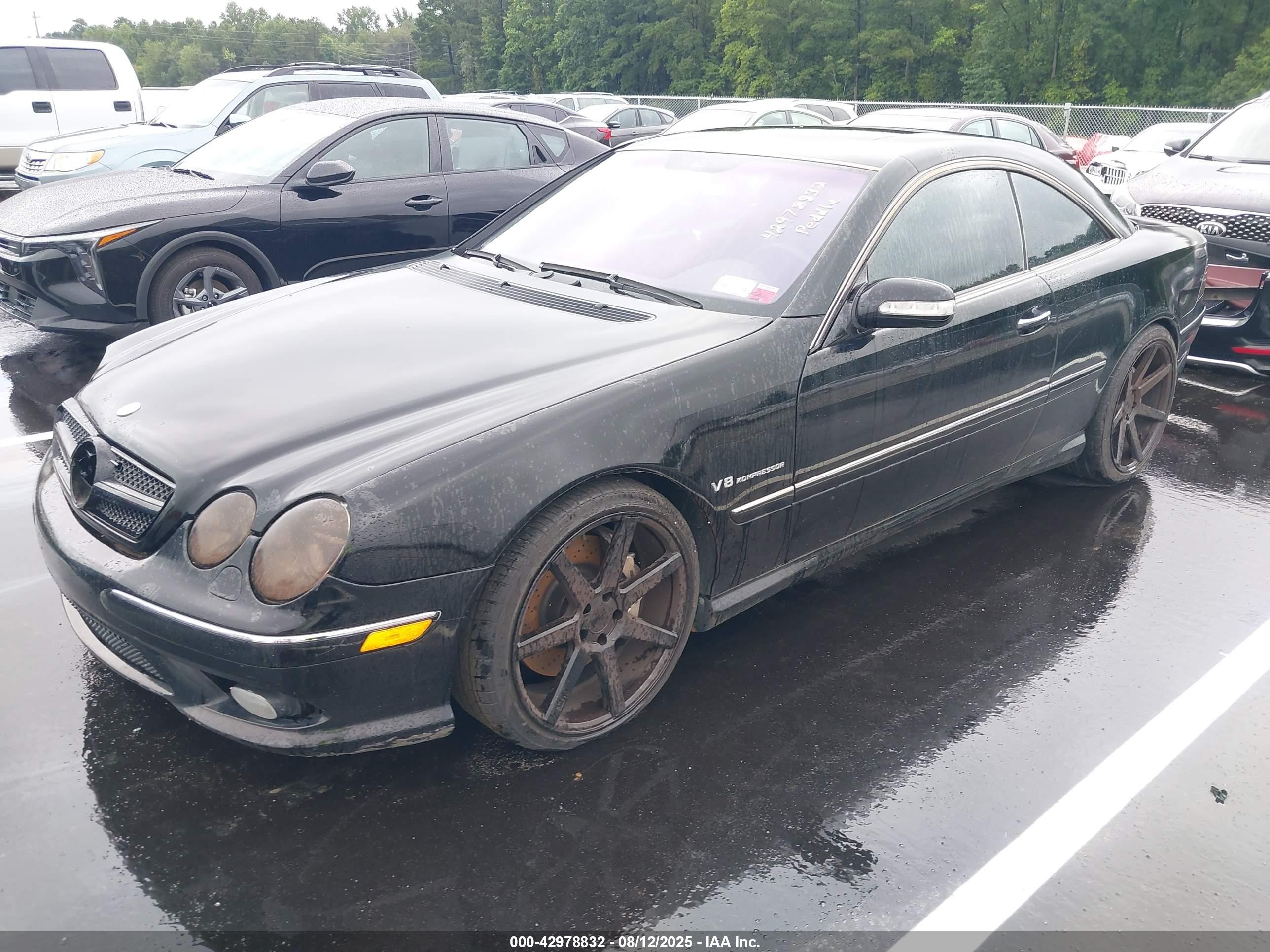 2004 Mercedes-benz Cl 55 Amg   Black vin: WDBPJ74J44A039552