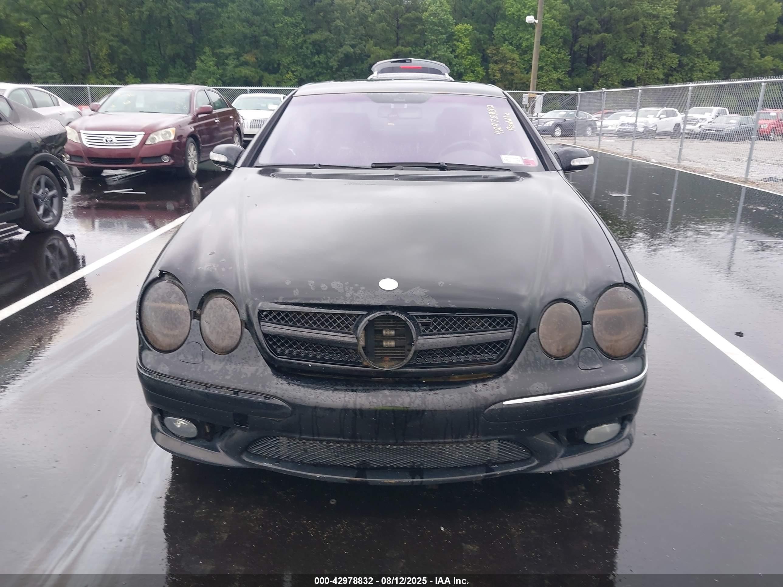 2004 Mercedes-benz Cl 55 Amg   Black vin: WDBPJ74J44A039552