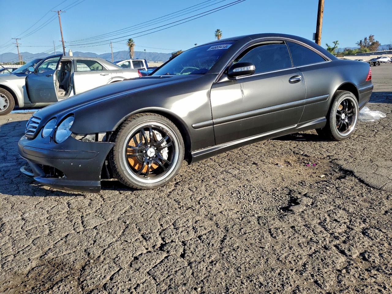 2004 Mercedes-benz Cl 55 Amg Black vin: WDBPJ74J44A039602