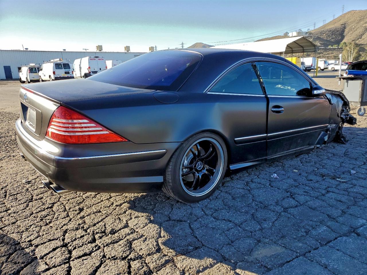 2004 Mercedes-benz Cl 55 Amg Black vin: WDBPJ74J44A039602