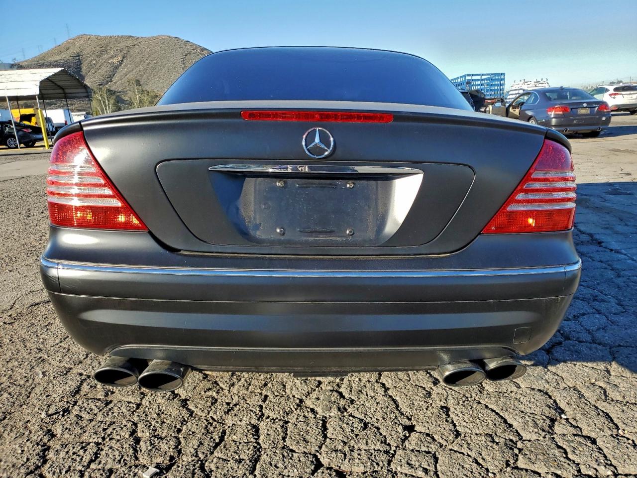 2004 Mercedes-benz Cl 55 Amg Black vin: WDBPJ74J44A039602