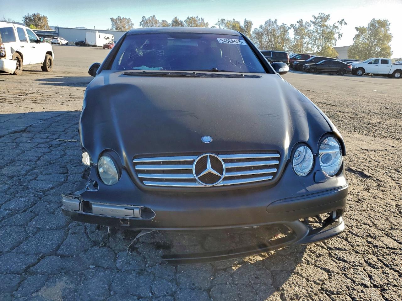 2004 Mercedes-benz Cl 55 Amg Black vin: WDBPJ74J44A039602