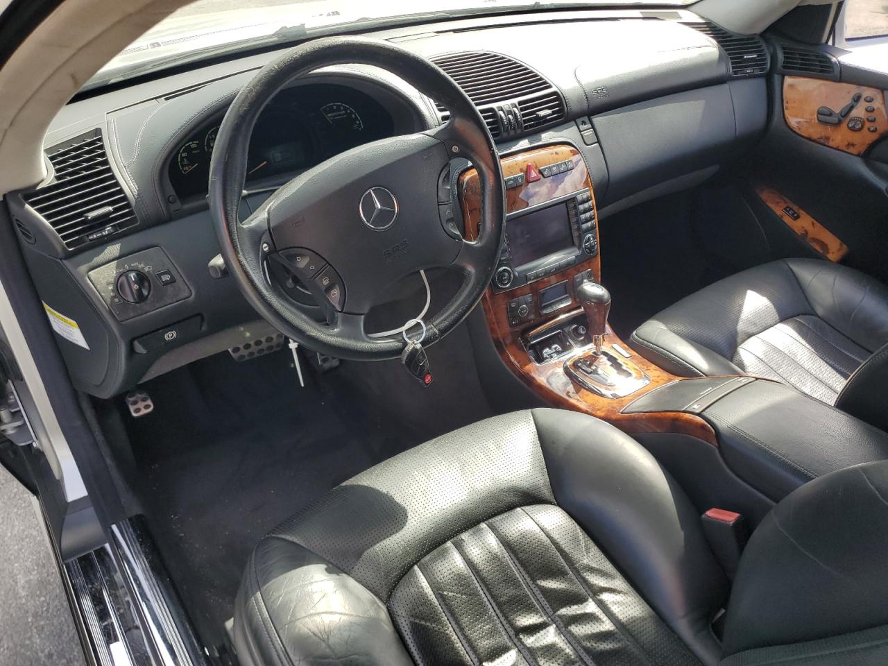 2006 Mercedes-benz Cl 55 Amg Silver vin: WDBPJ74J66A047459
