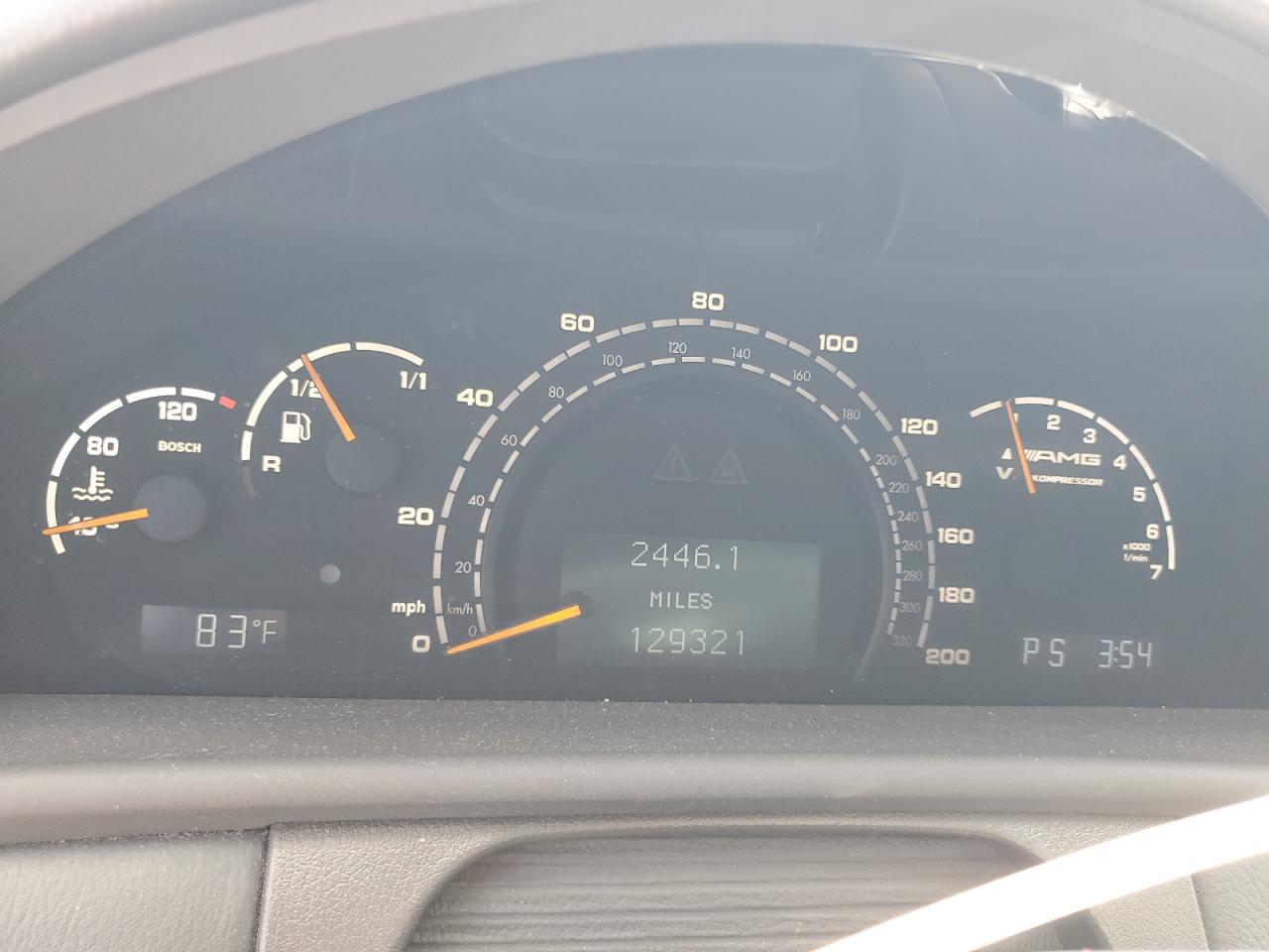 2006 Mercedes-benz Cl 55 Amg Silver vin: WDBPJ74J66A047459