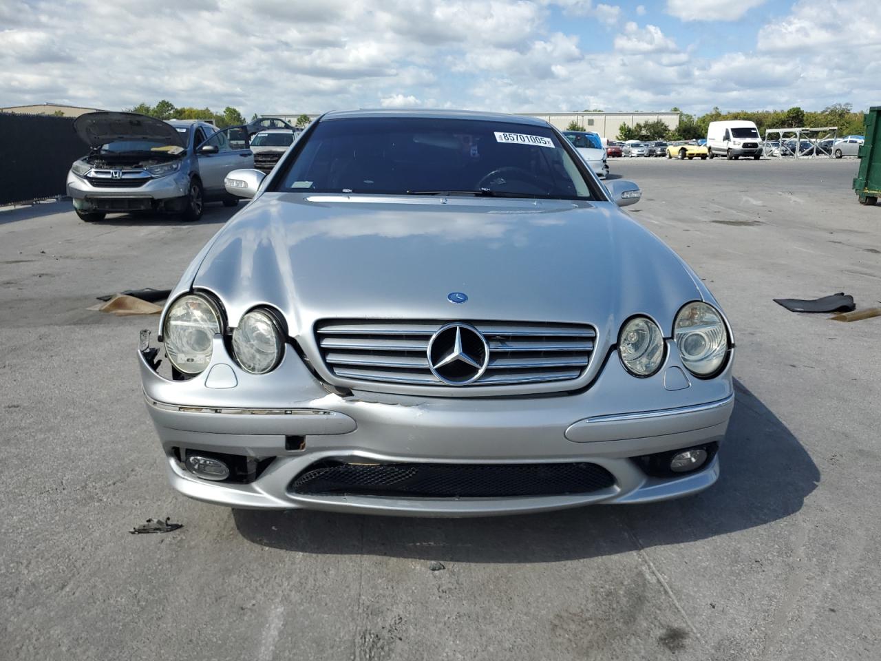 2006 Mercedes-benz Cl 55 Amg Silver vin: WDBPJ74J66A047459