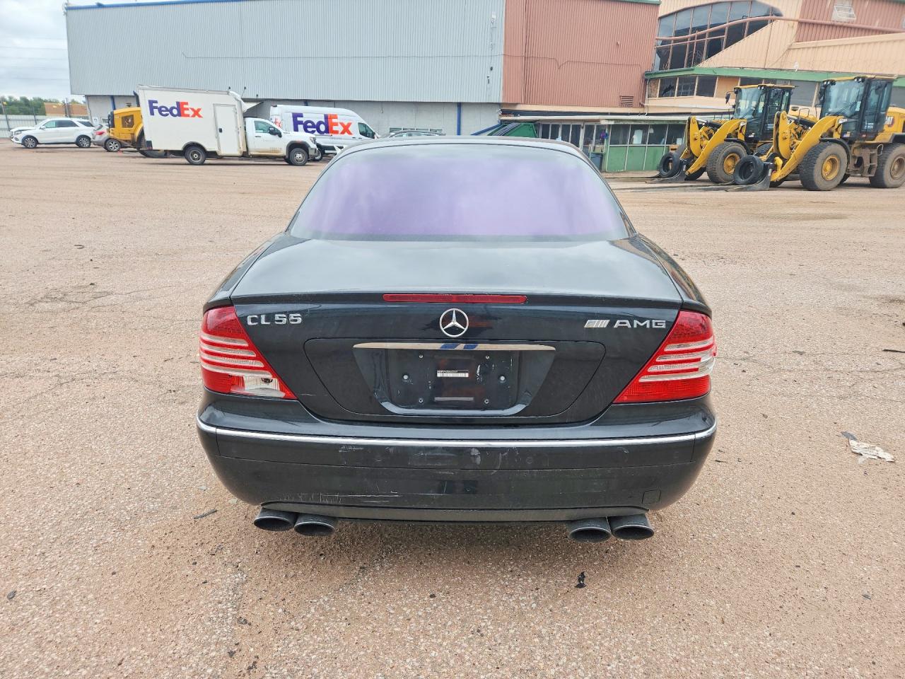 2003 Mercedes-benz Cl 55 Amg Black vin: WDBPJ74J83A035664
