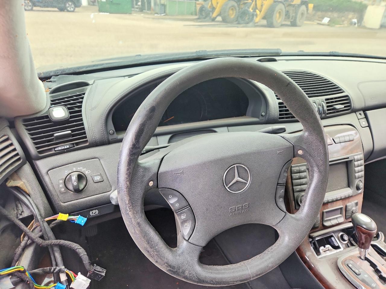 2003 Mercedes-benz Cl 55 Amg Black vin: WDBPJ74J83A035664