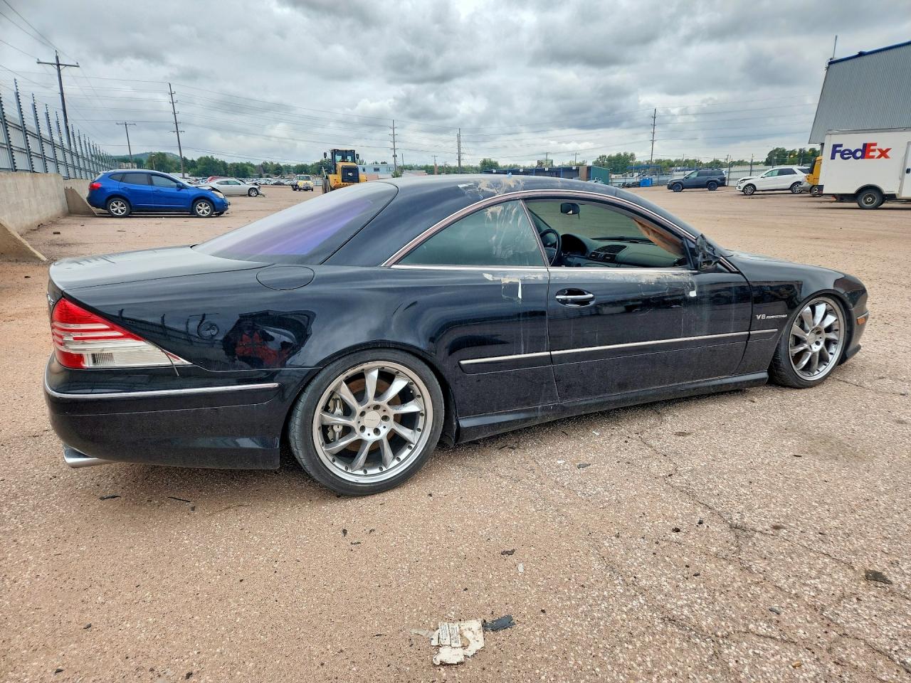 2003 Mercedes-benz Cl 55 Amg Black vin: WDBPJ74J83A035664