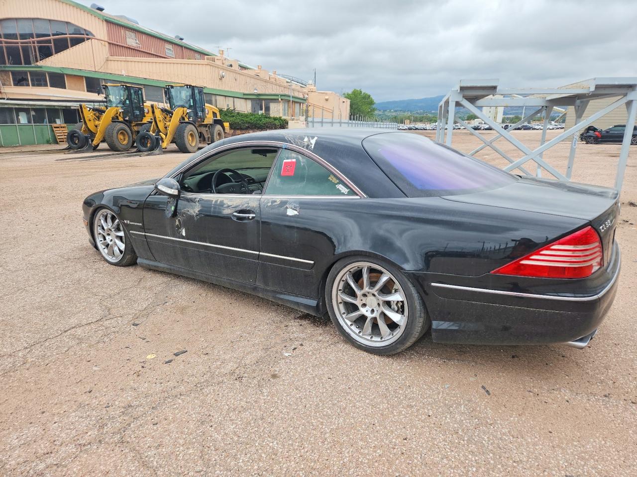 2003 Mercedes-benz Cl 55 Amg Black vin: WDBPJ74J83A035664