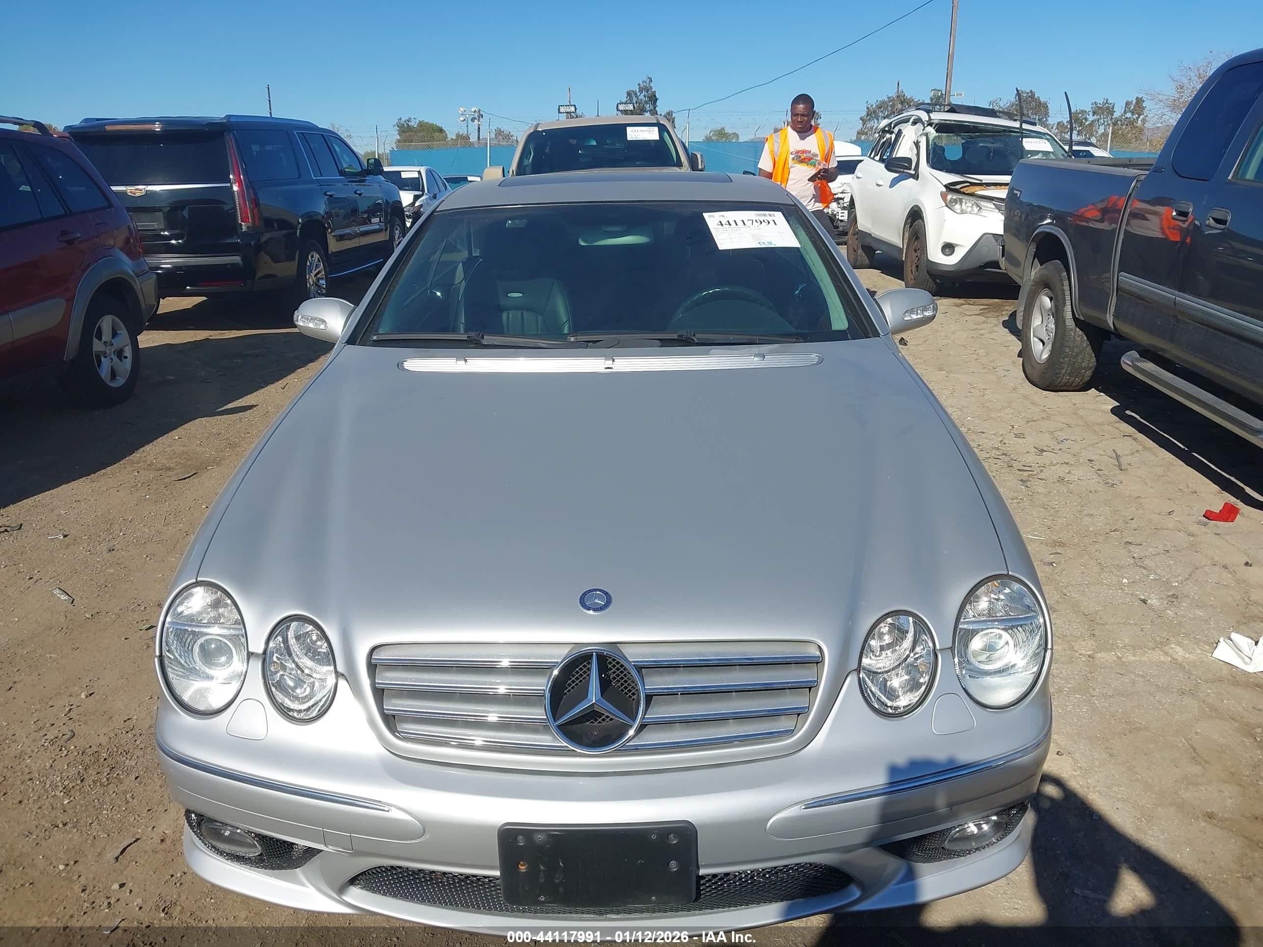2006 Mercedes-benz Cl 55 Amg   Silver vin: WDBPJ74JX6A047254