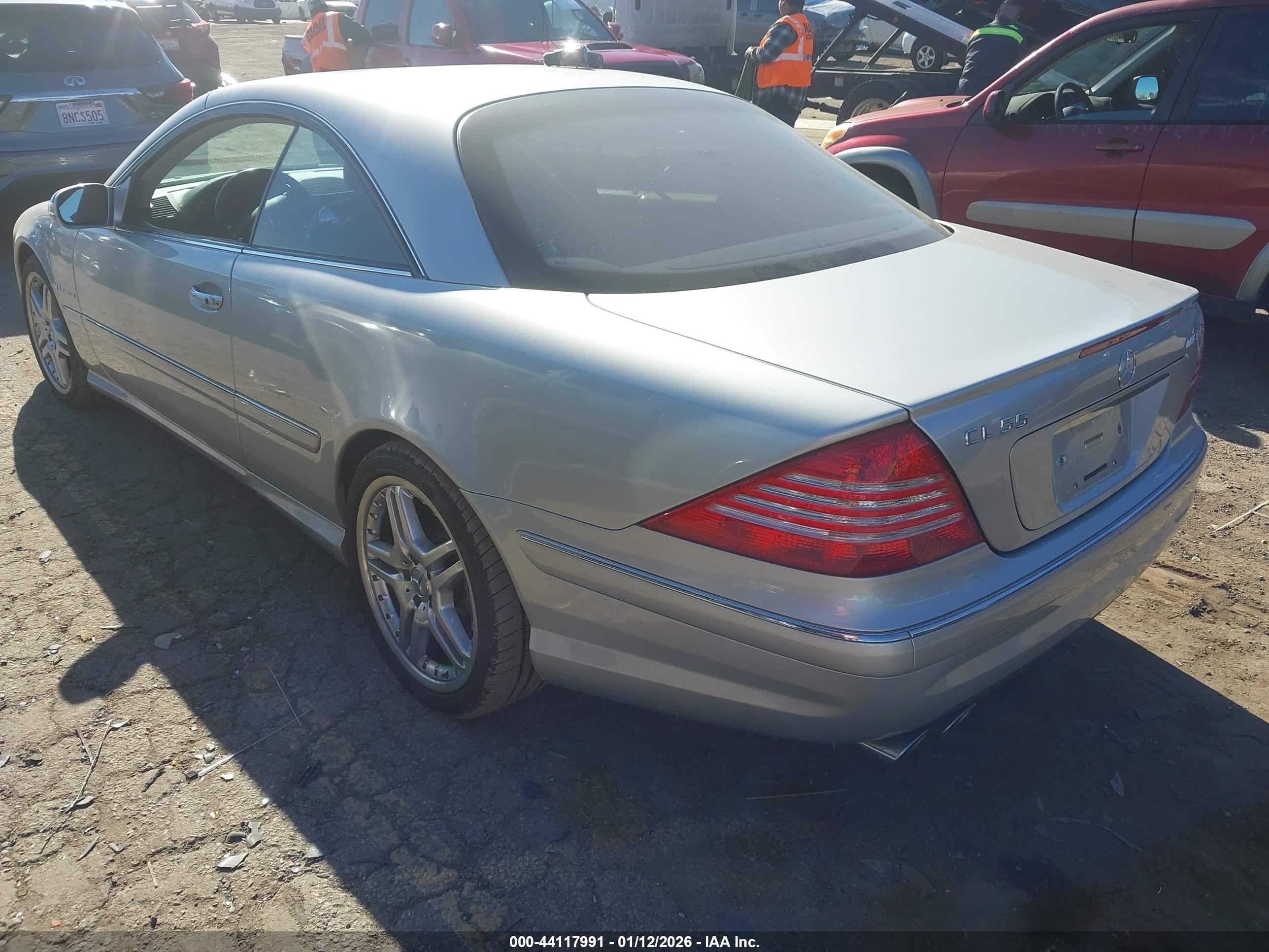 2006 Mercedes-benz Cl 55 Amg   Silver vin: WDBPJ74JX6A047254