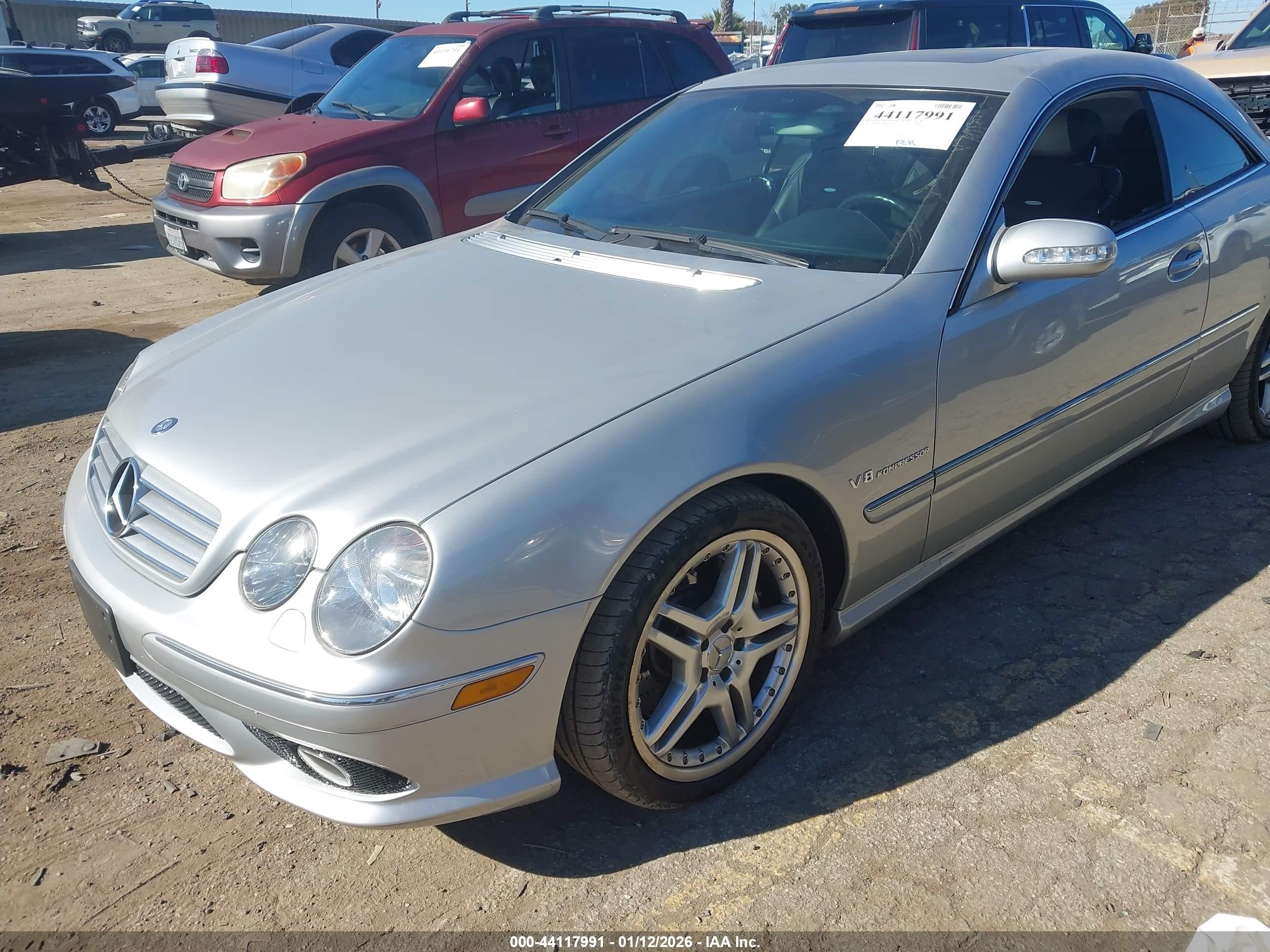 2006 Mercedes-benz Cl 55 Amg   Silver vin: WDBPJ74JX6A047254