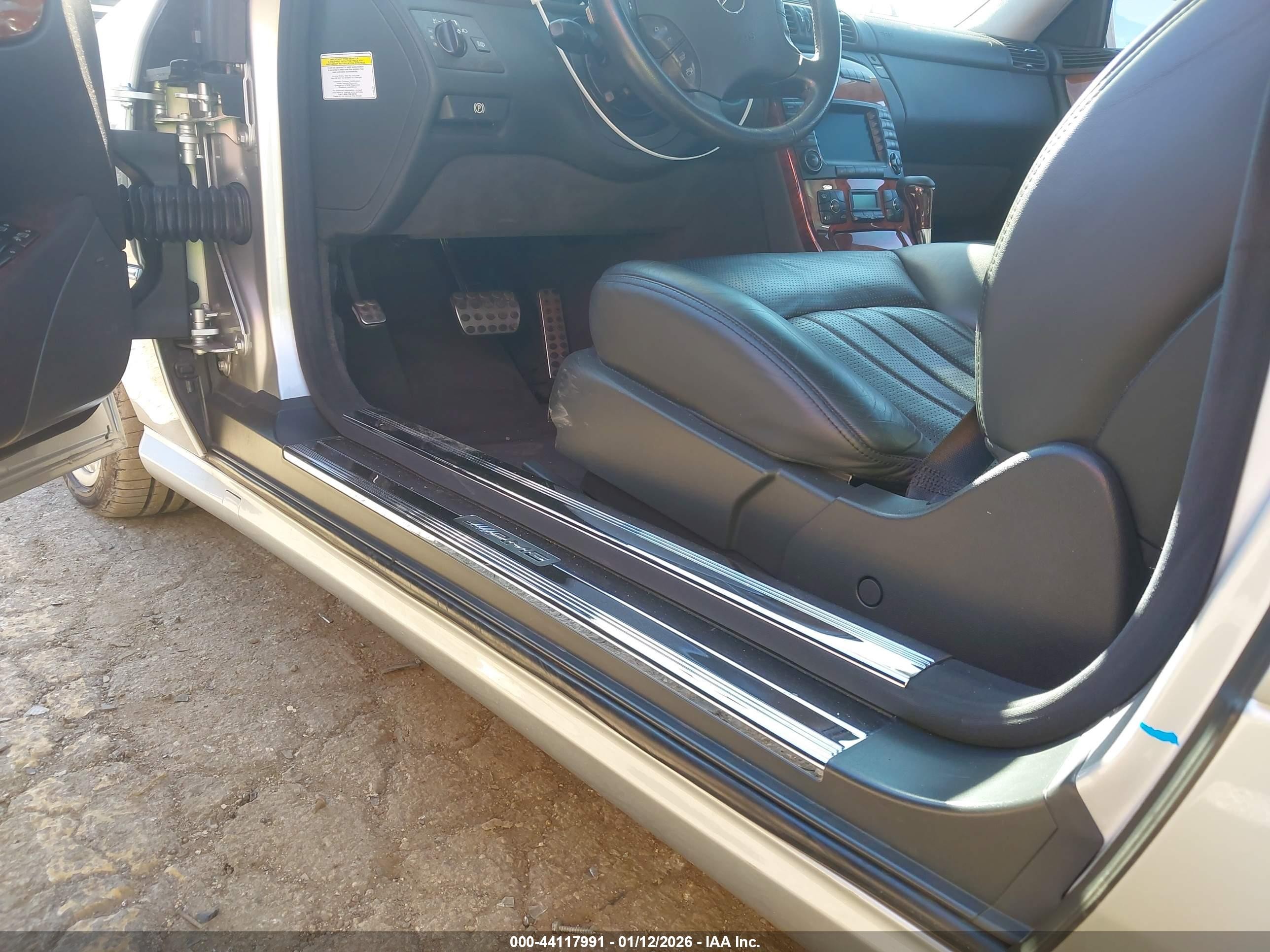 2006 Mercedes-benz Cl 55 Amg   Silver vin: WDBPJ74JX6A047254