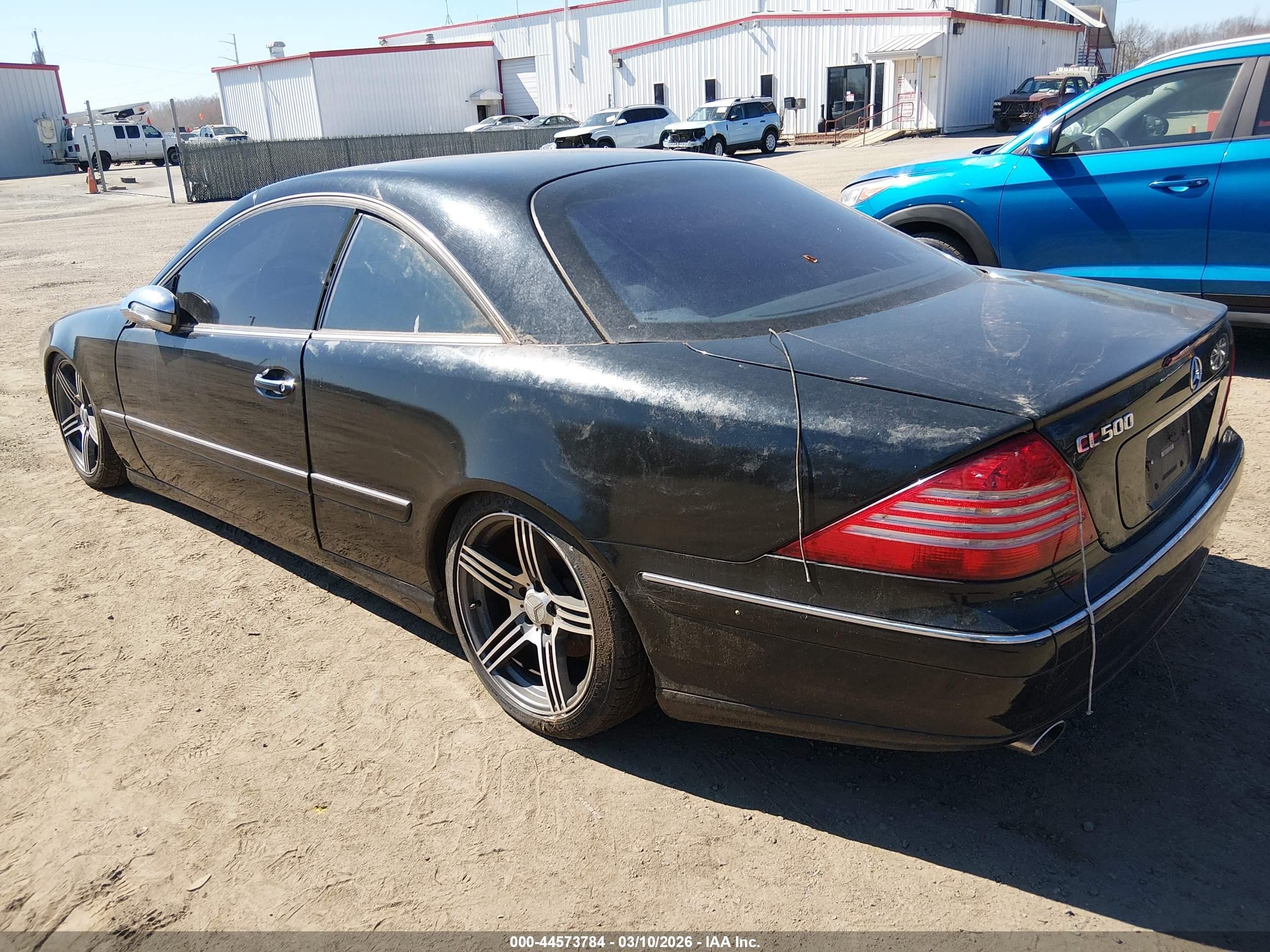 2002 Mercedes-benz Cl 500   Черный vin: WDBPJ75J02A028608