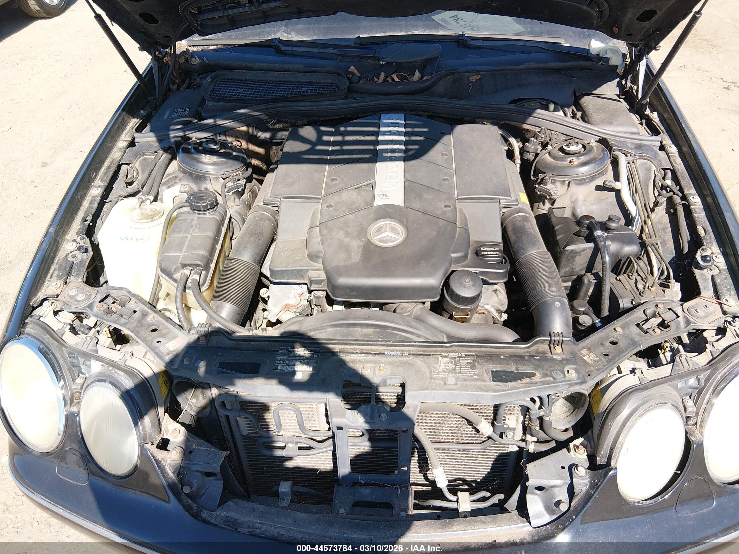 2002 Mercedes-benz Cl 500   Черный vin: WDBPJ75J02A028608