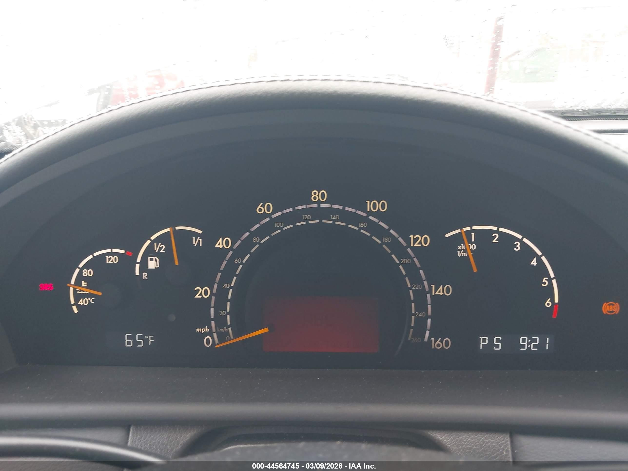 2002 Mercedes-benz Cl 500   Silver vin: WDBPJ75J02A029676