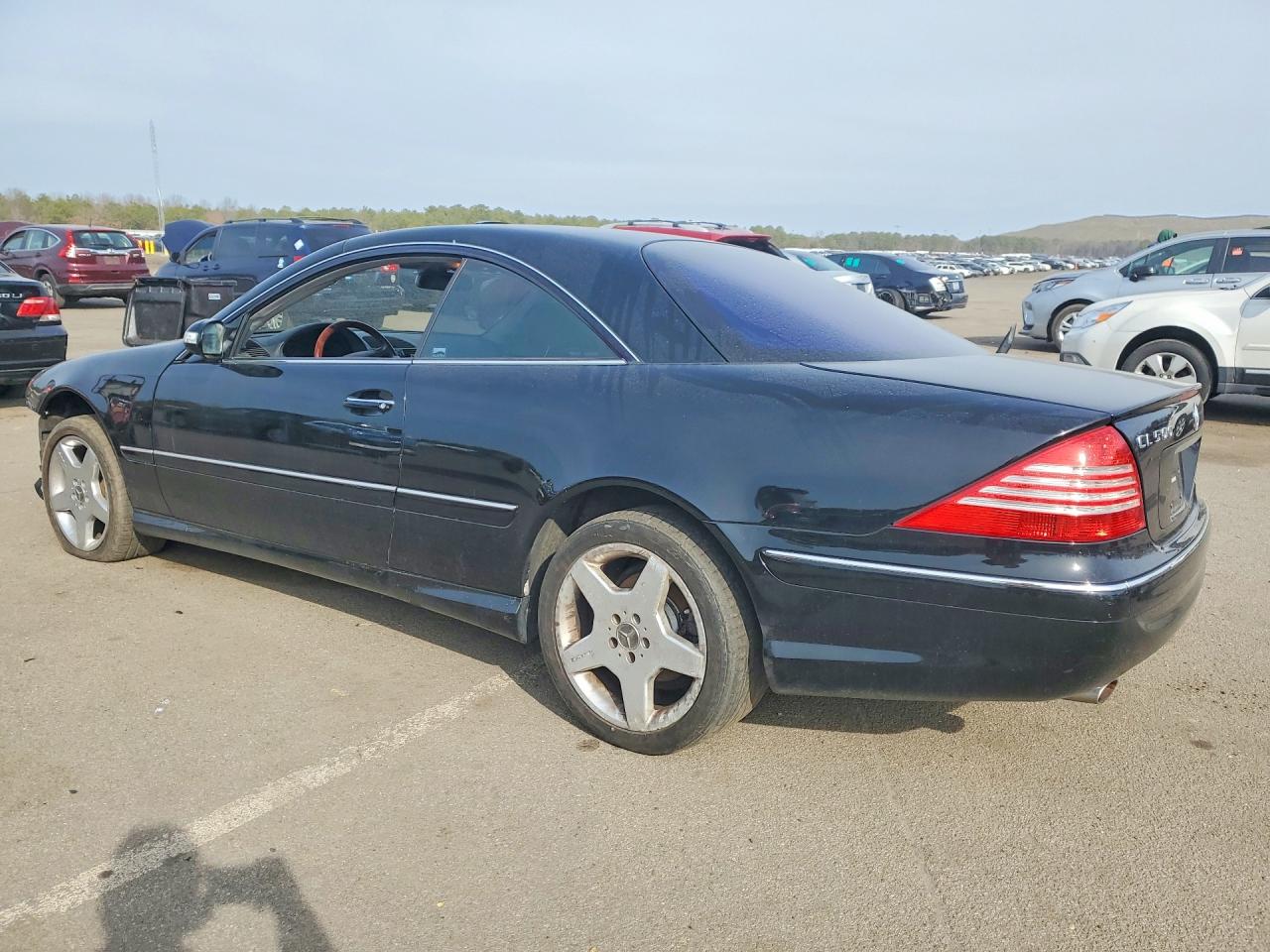 2003 Mercedes-benz Cl 500 Black vin: WDBPJ75J03A031414