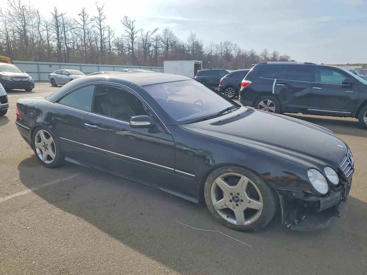 2003 Mercedes-benz Cl 500 Black vin: WDBPJ75J03A031414
