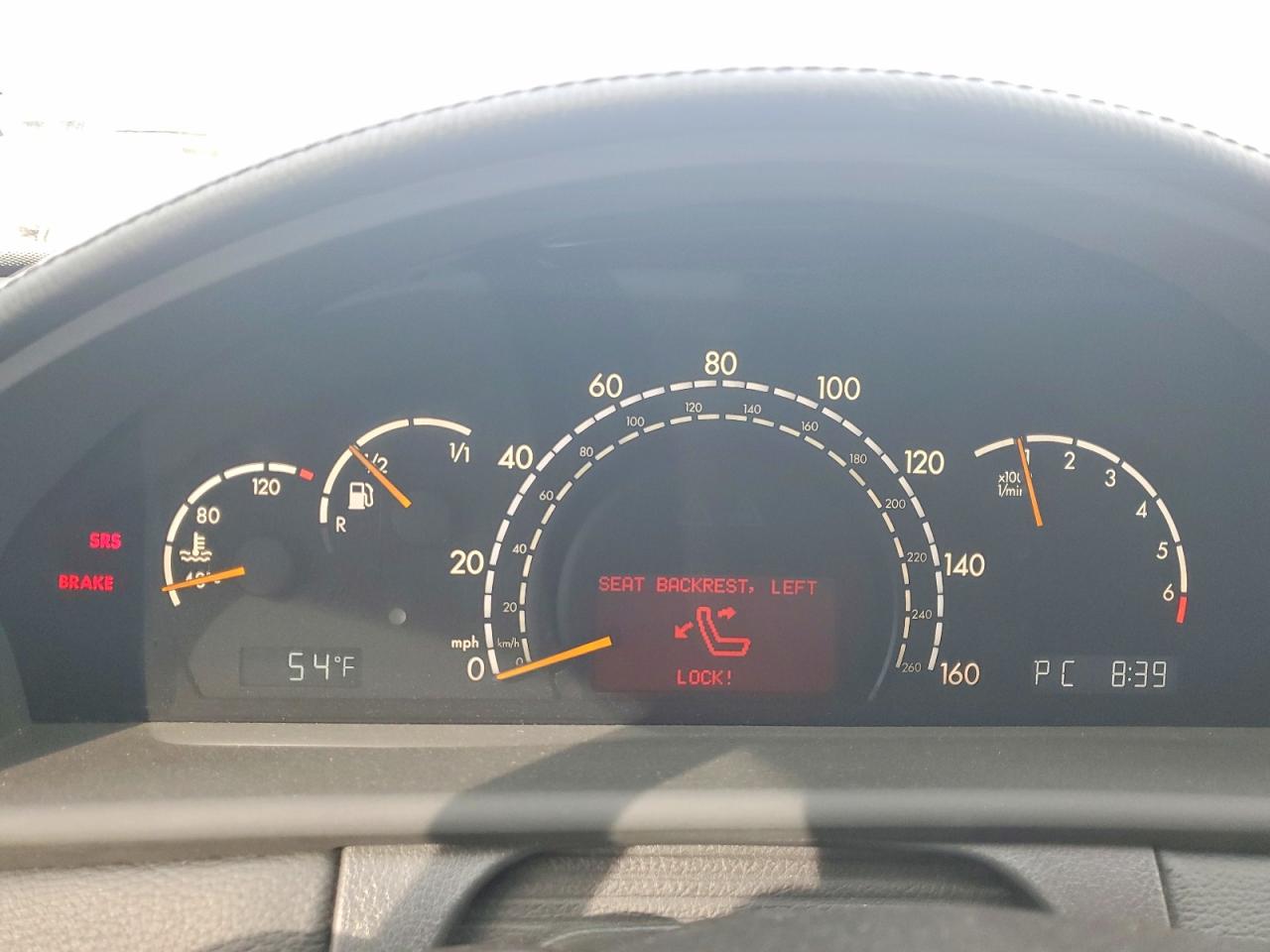 2003 Mercedes-benz Cl 500 Black vin: WDBPJ75J03A031414