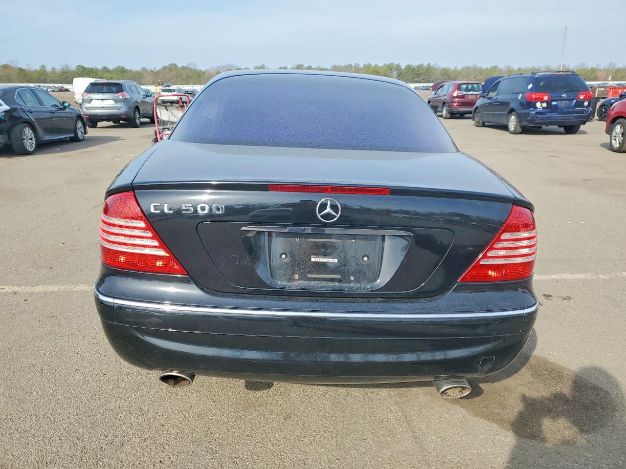 2003 Mercedes-benz Cl 500 Black vin: WDBPJ75J03A031414