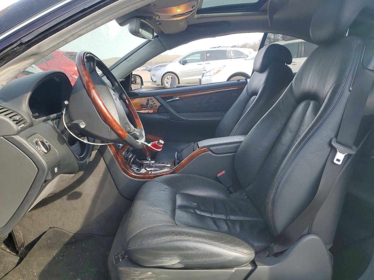 2003 Mercedes-benz Cl 500 Black vin: WDBPJ75J03A031414