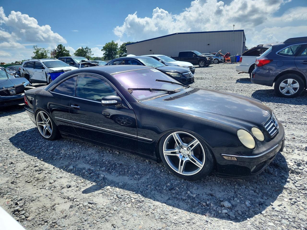 2003 Mercedes-benz Cl 500 Black vin: WDBPJ75J03A033910