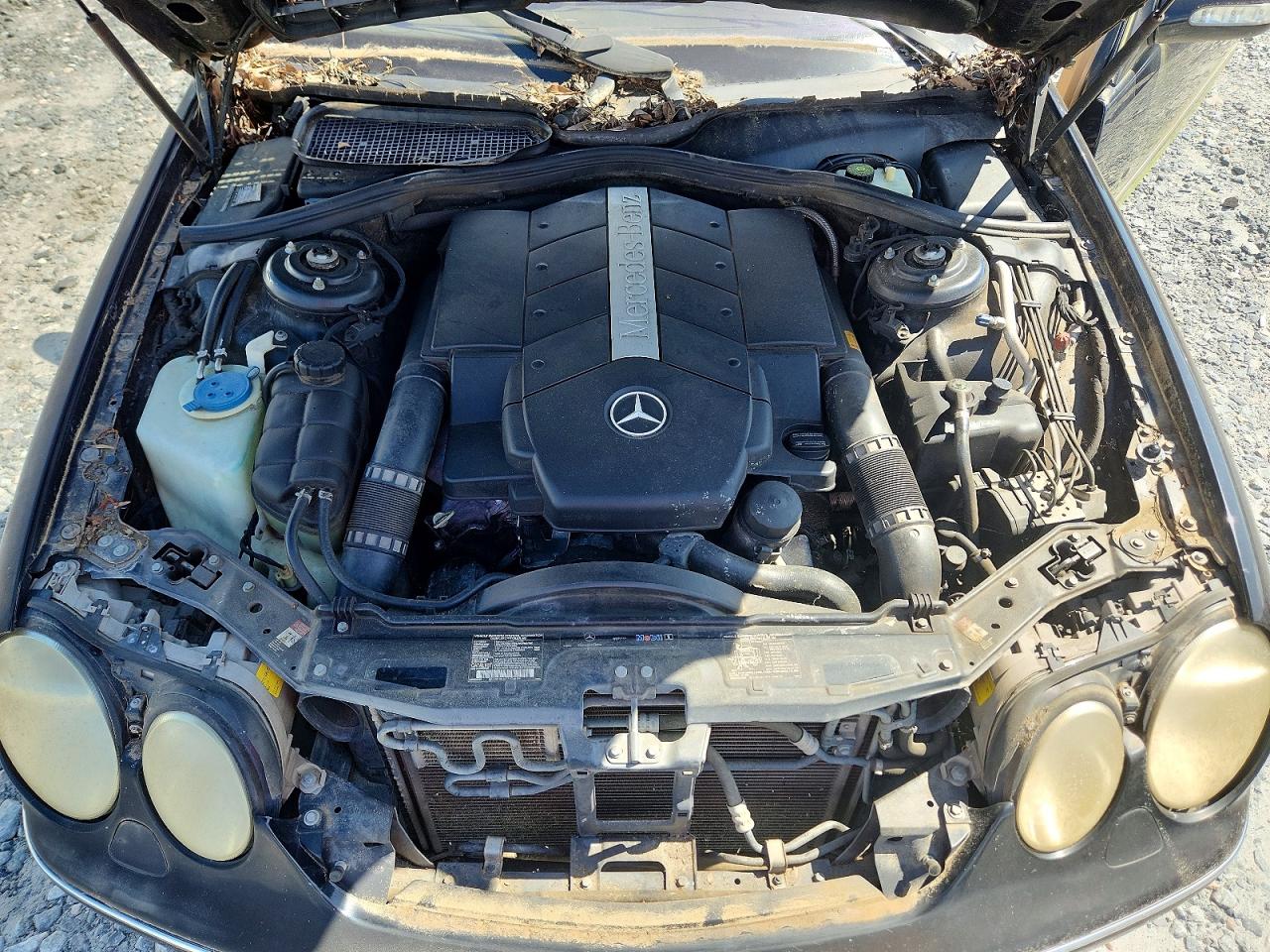 2003 Mercedes-benz Cl 500 Black vin: WDBPJ75J03A033910