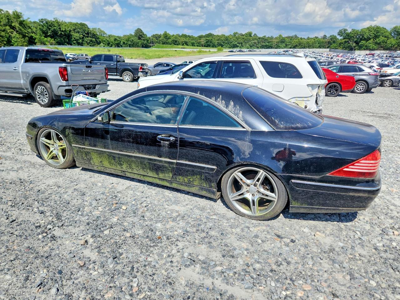 2003 Mercedes-benz Cl 500 Black vin: WDBPJ75J03A033910