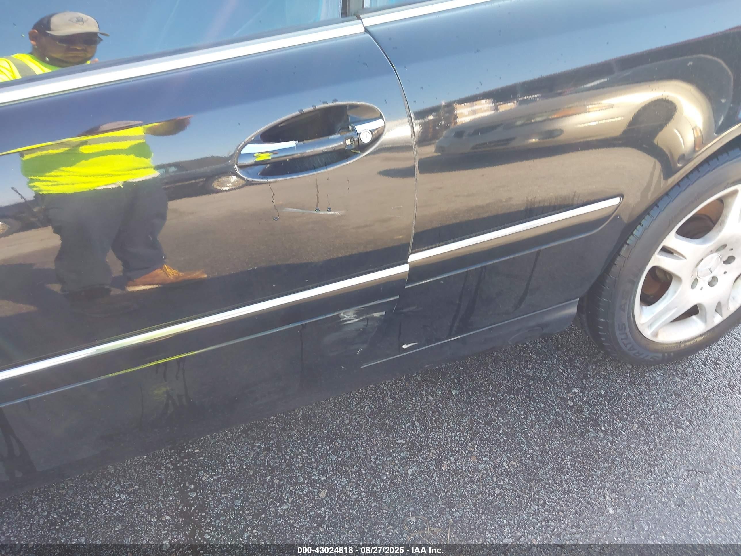 2004 Mercedes-benz Cl 500   Black vin: WDBPJ75J04A039725