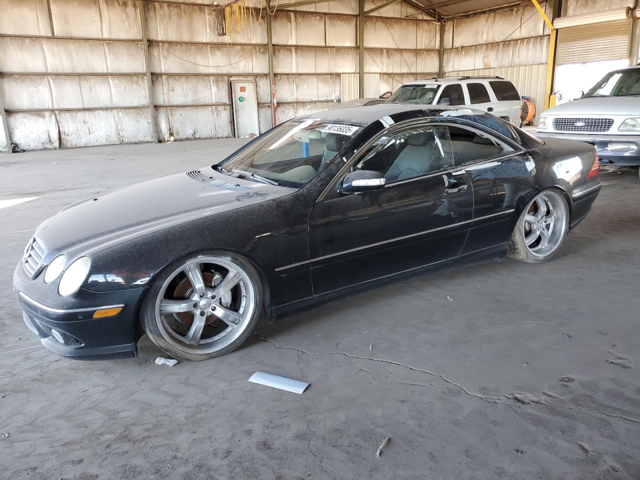 2006 Mercedes-benz Cl 500 Black vin: WDBPJ75J06A046919